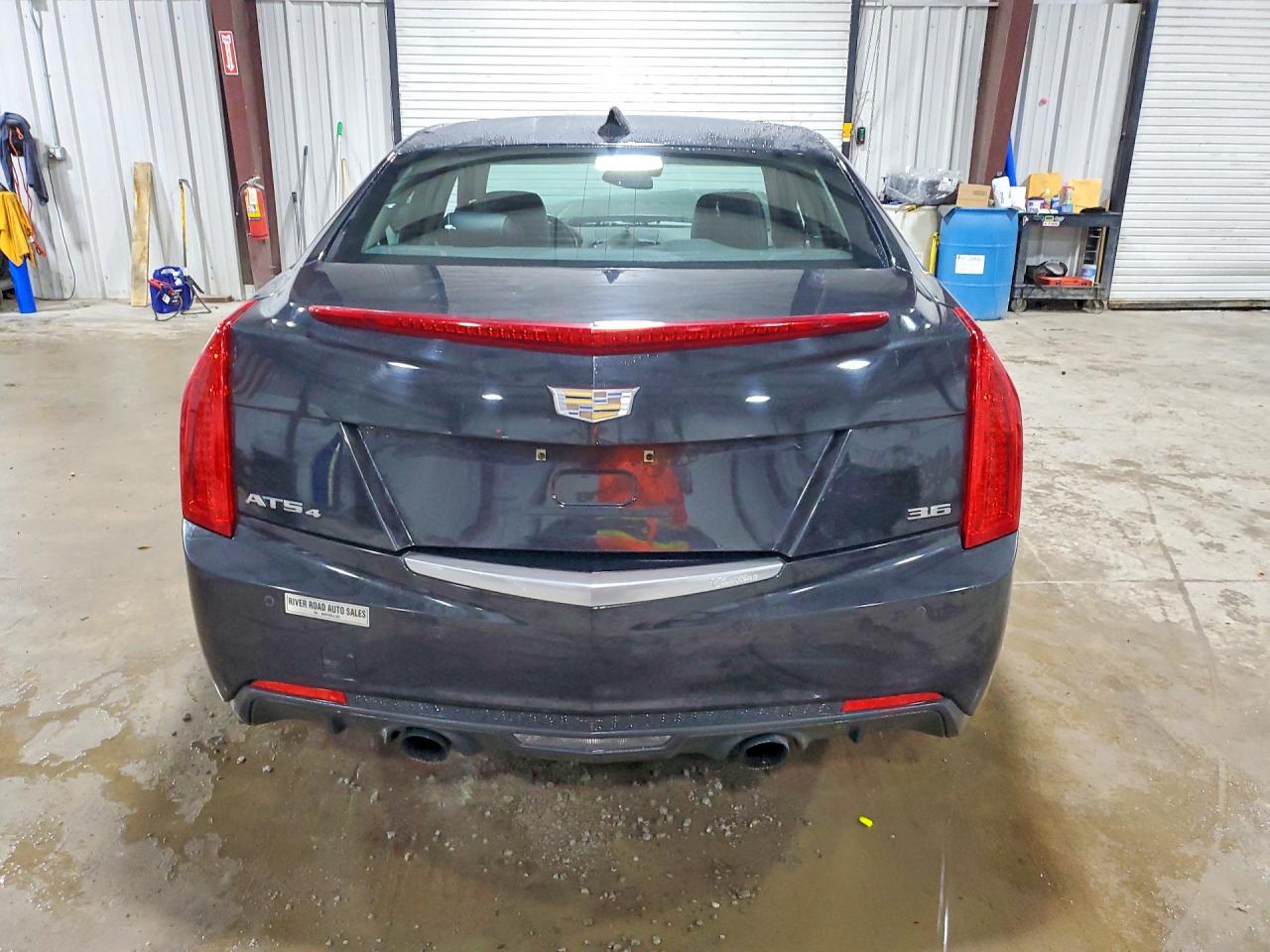 2015 Cadillac Ats Luxury Black vin: 1G6AH5S3XF0130364