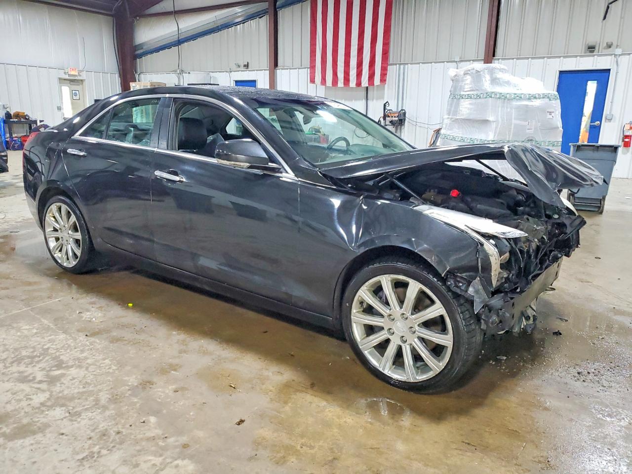 2015 Cadillac Ats Luxury Black vin: 1G6AH5S3XF0130364