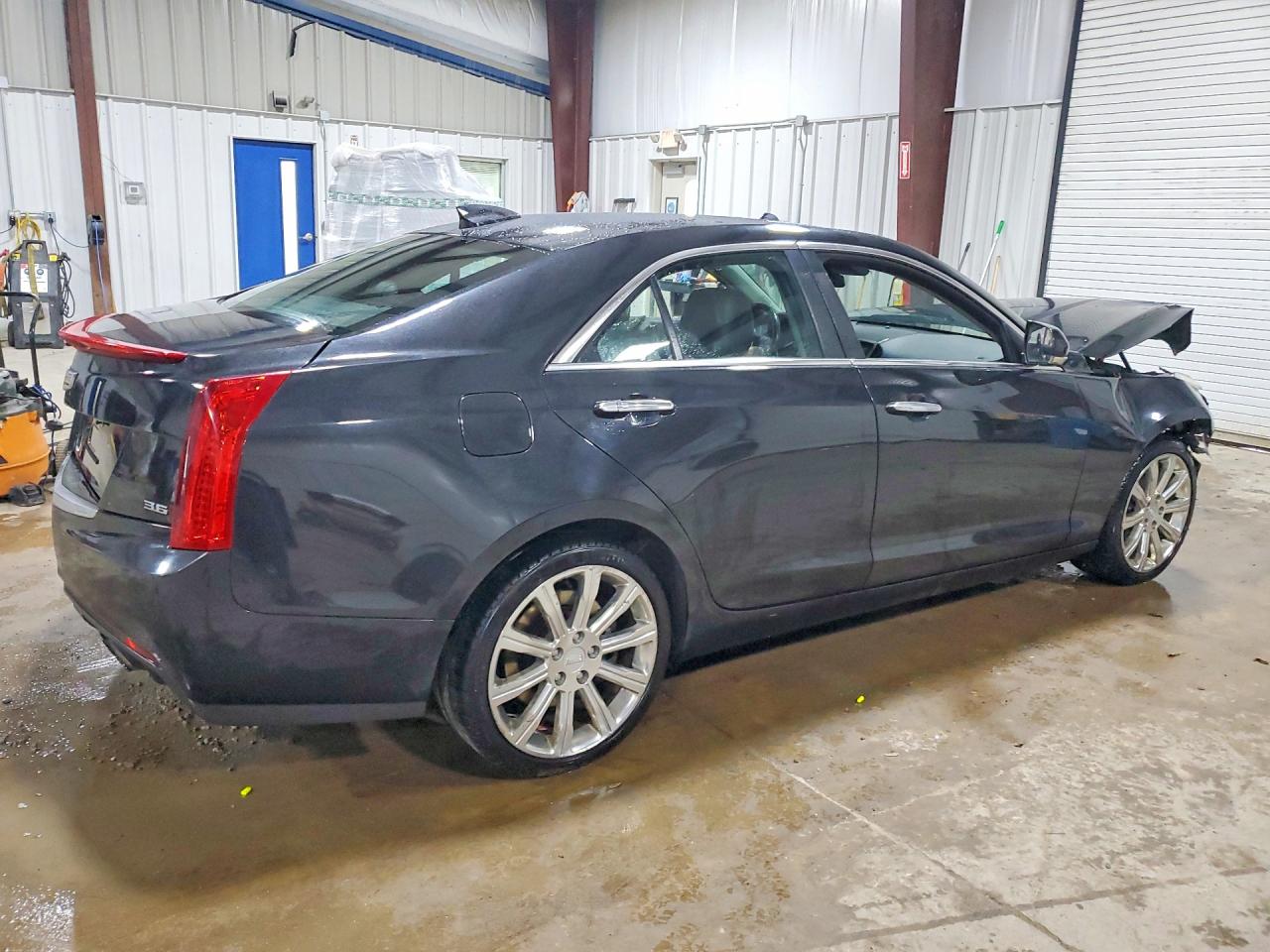 2015 Cadillac Ats Luxury Black vin: 1G6AH5S3XF0130364