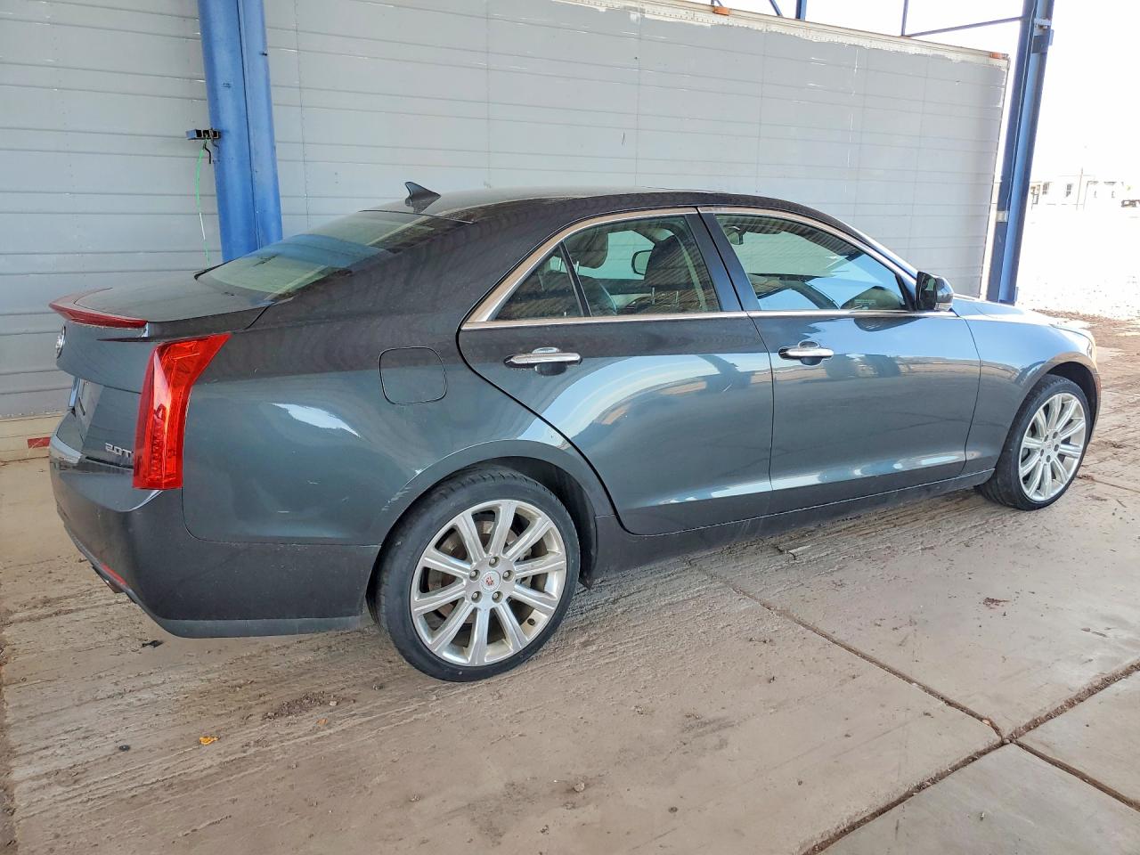 2014 Cadillac Ats Luxury Gray vin: 1G6AH5SX0E0185312