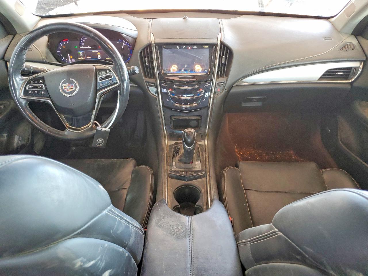 2014 Cadillac Ats Luxury Gray vin: 1G6AH5SX0E0185312
