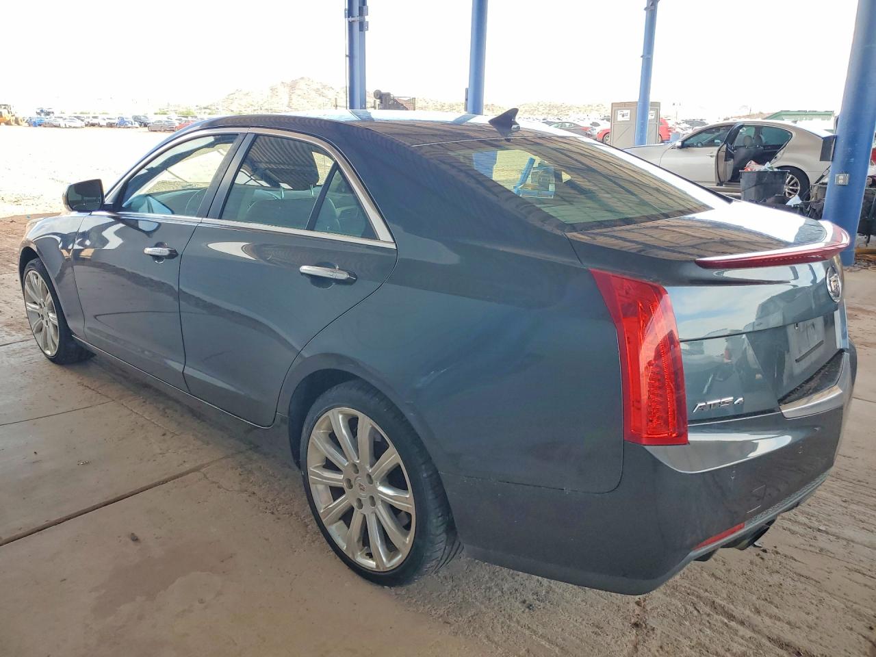 2014 Cadillac Ats Luxury Gray vin: 1G6AH5SX0E0185312