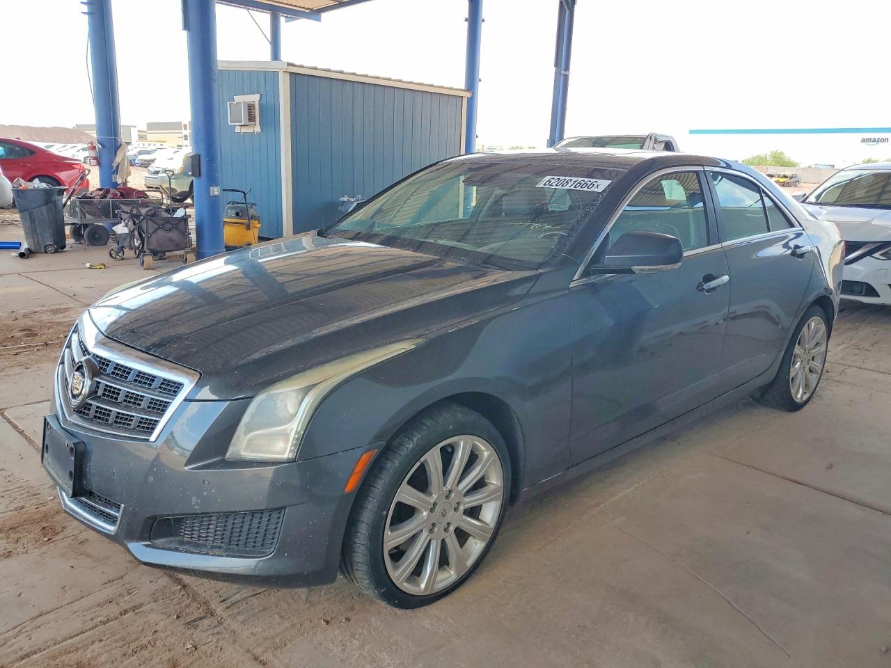 2014 Cadillac Ats Luxury Gray vin: 1G6AH5SX0E0185312