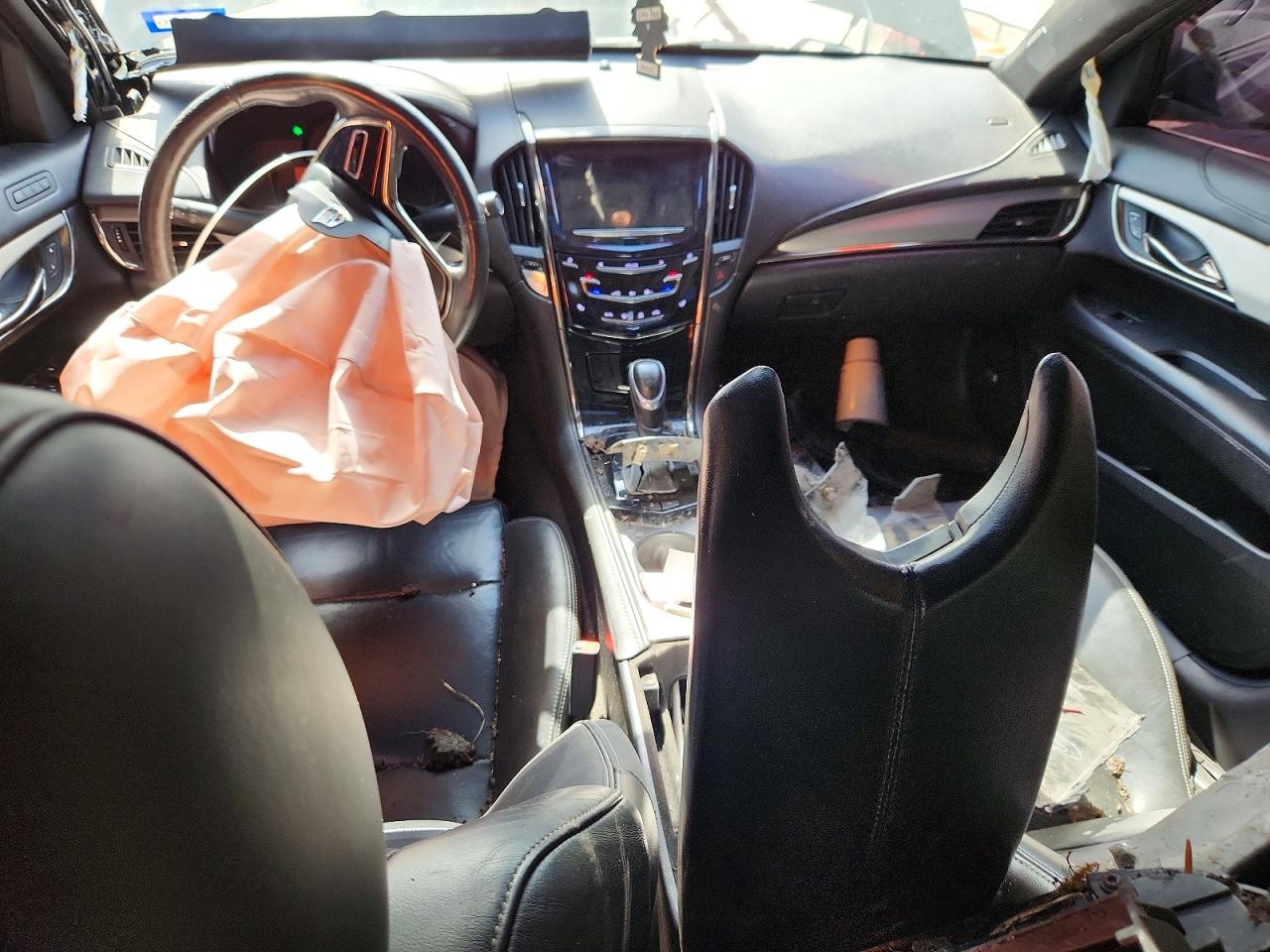 2015 Cadillac Ats Luxury Черный vin: 1G6AH5SX0F0136449
