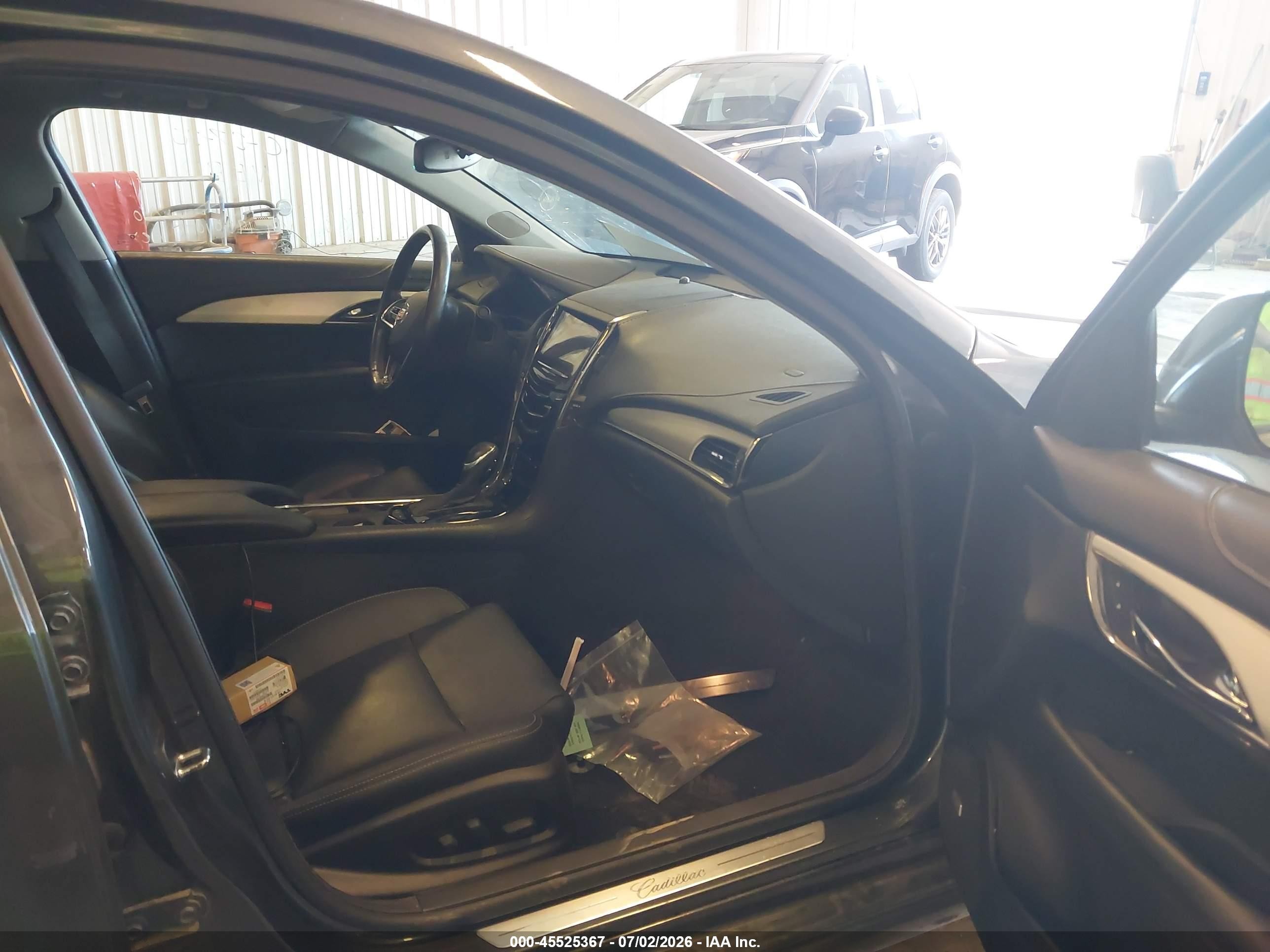 2014 Cadillac Ats Luxury Gray vin: 1G6AH5SX2E0193010