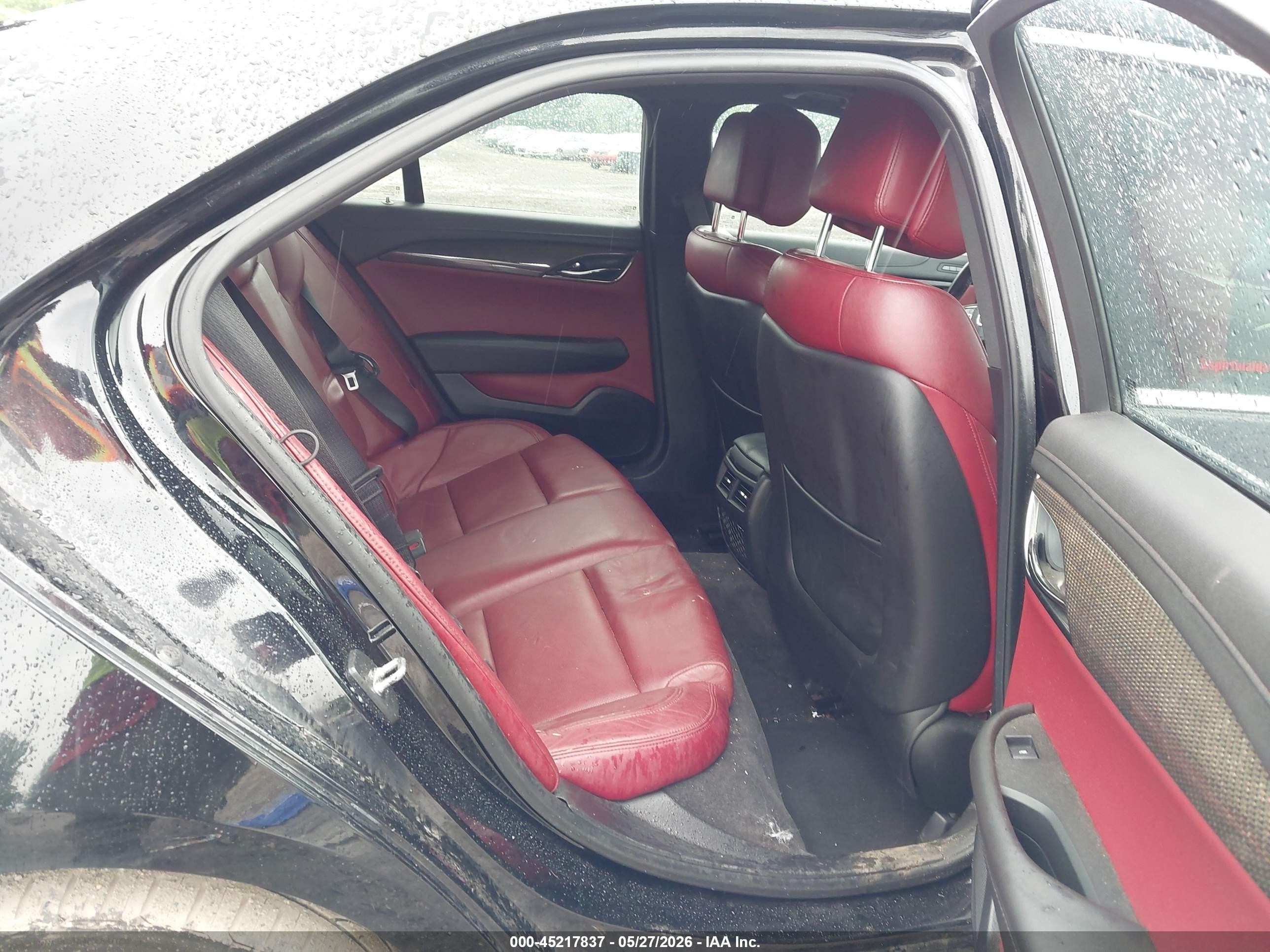 2013 Cadillac Ats Luxury Black vin: 1G6AH5SX3D0163738