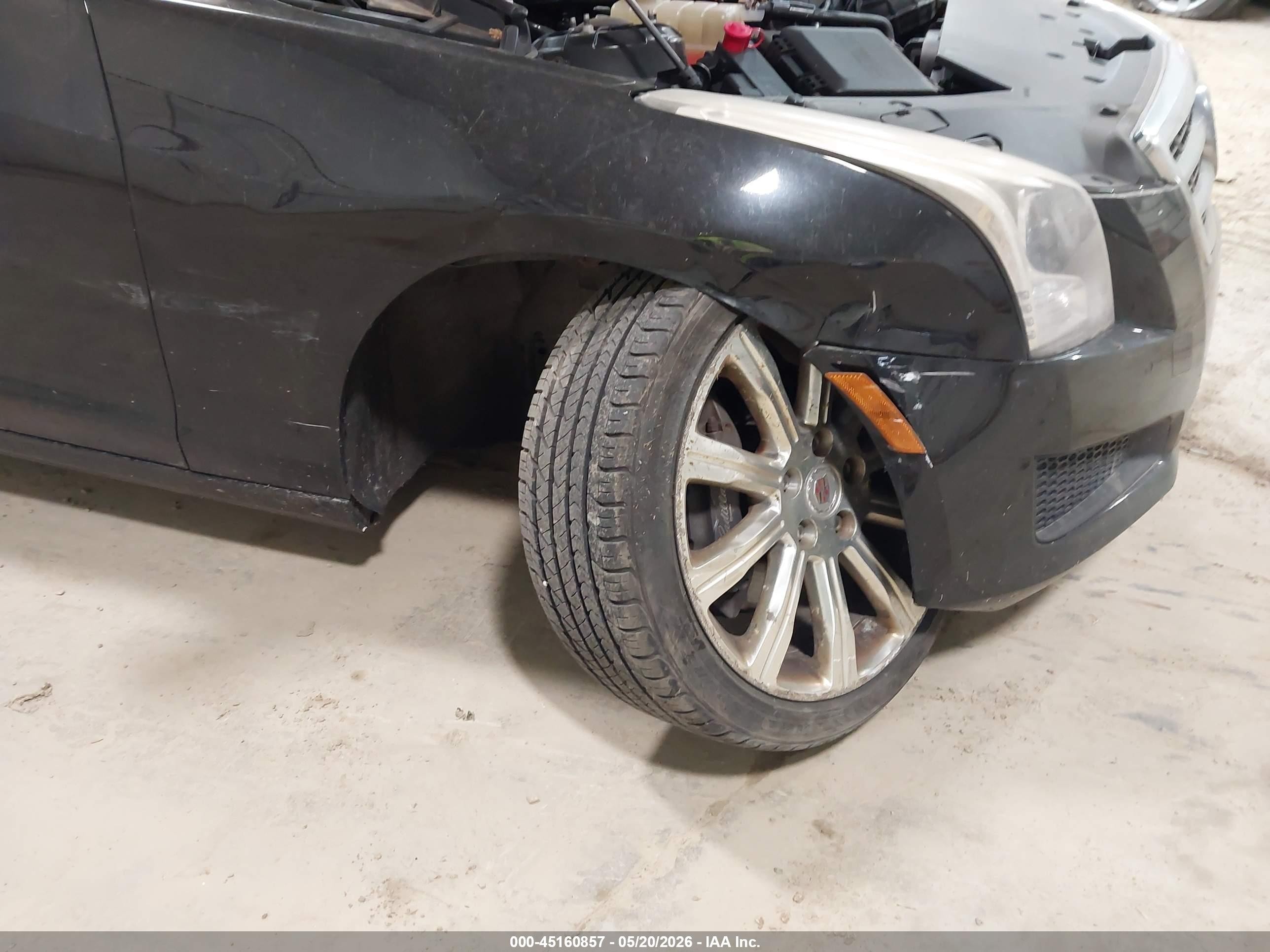 2014 Cadillac Ats Luxury Black vin: 1G6AH5SX3E0186714