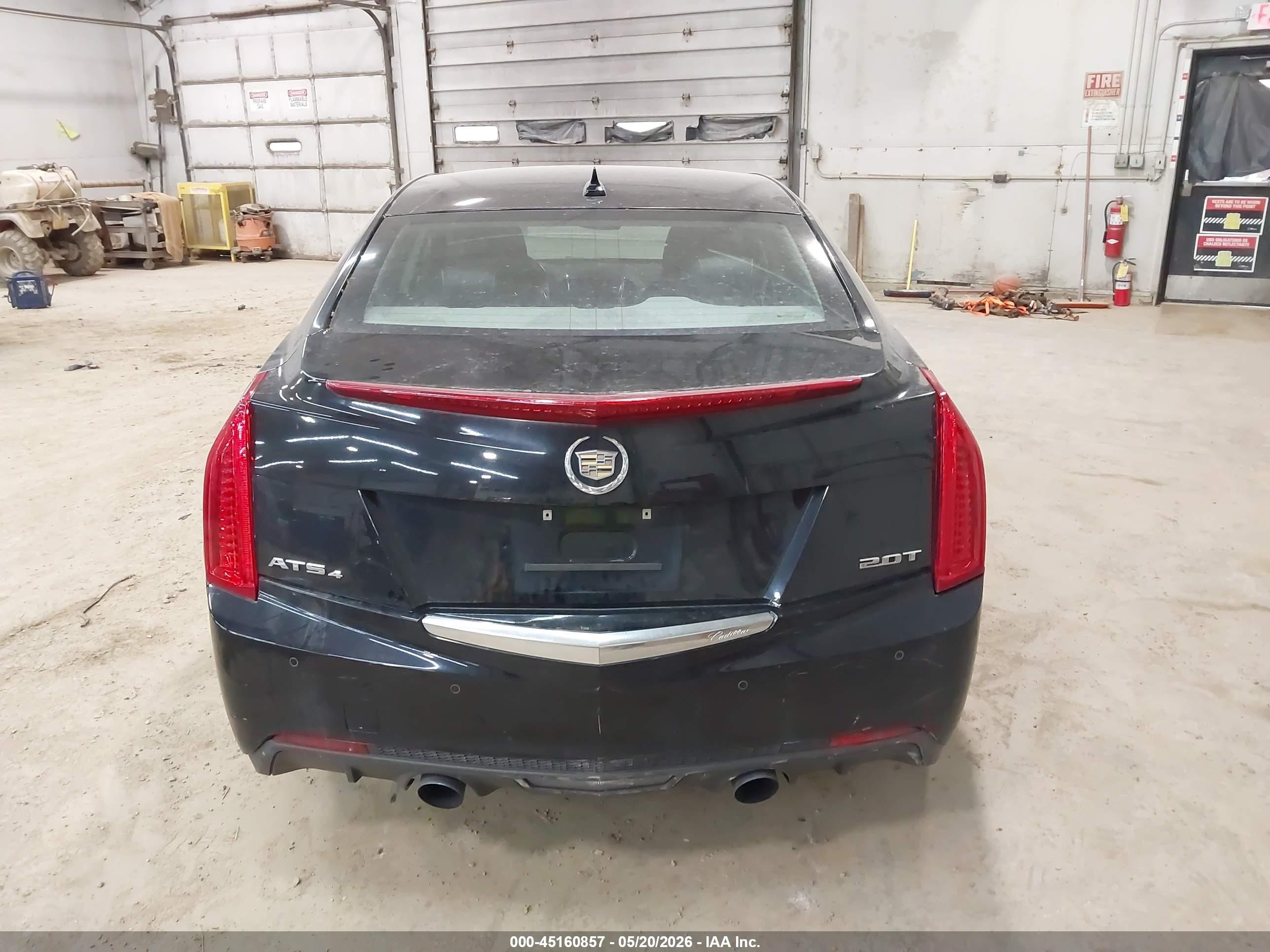 2014 Cadillac Ats Luxury Black vin: 1G6AH5SX3E0186714