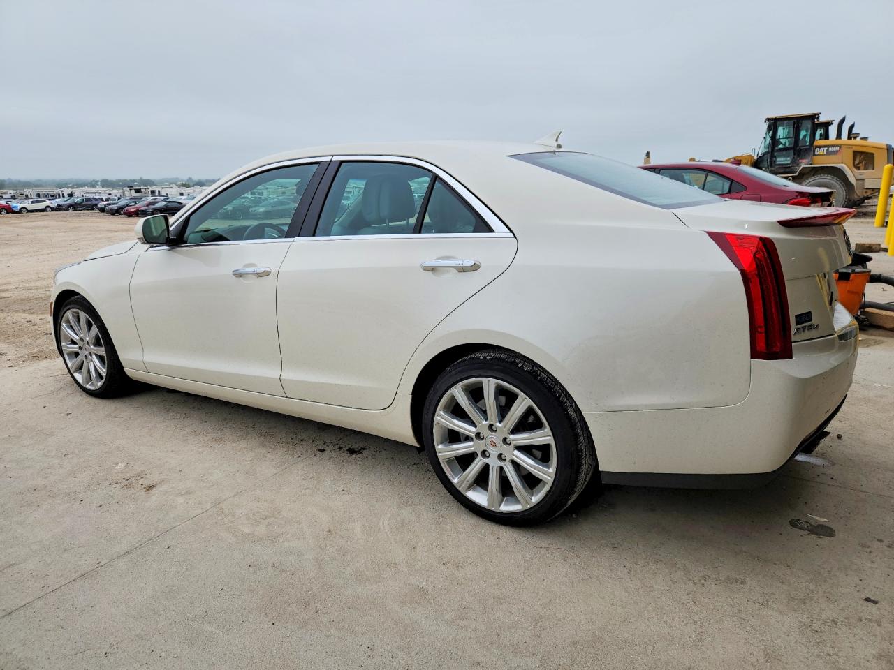 2013 Cadillac Ats Luxury Белый vin: 1G6AH5SX6D0133651