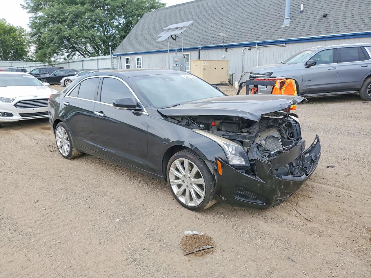2013 Cadillac Ats Luxury Black vin: 1G6AH5SX8D0142917