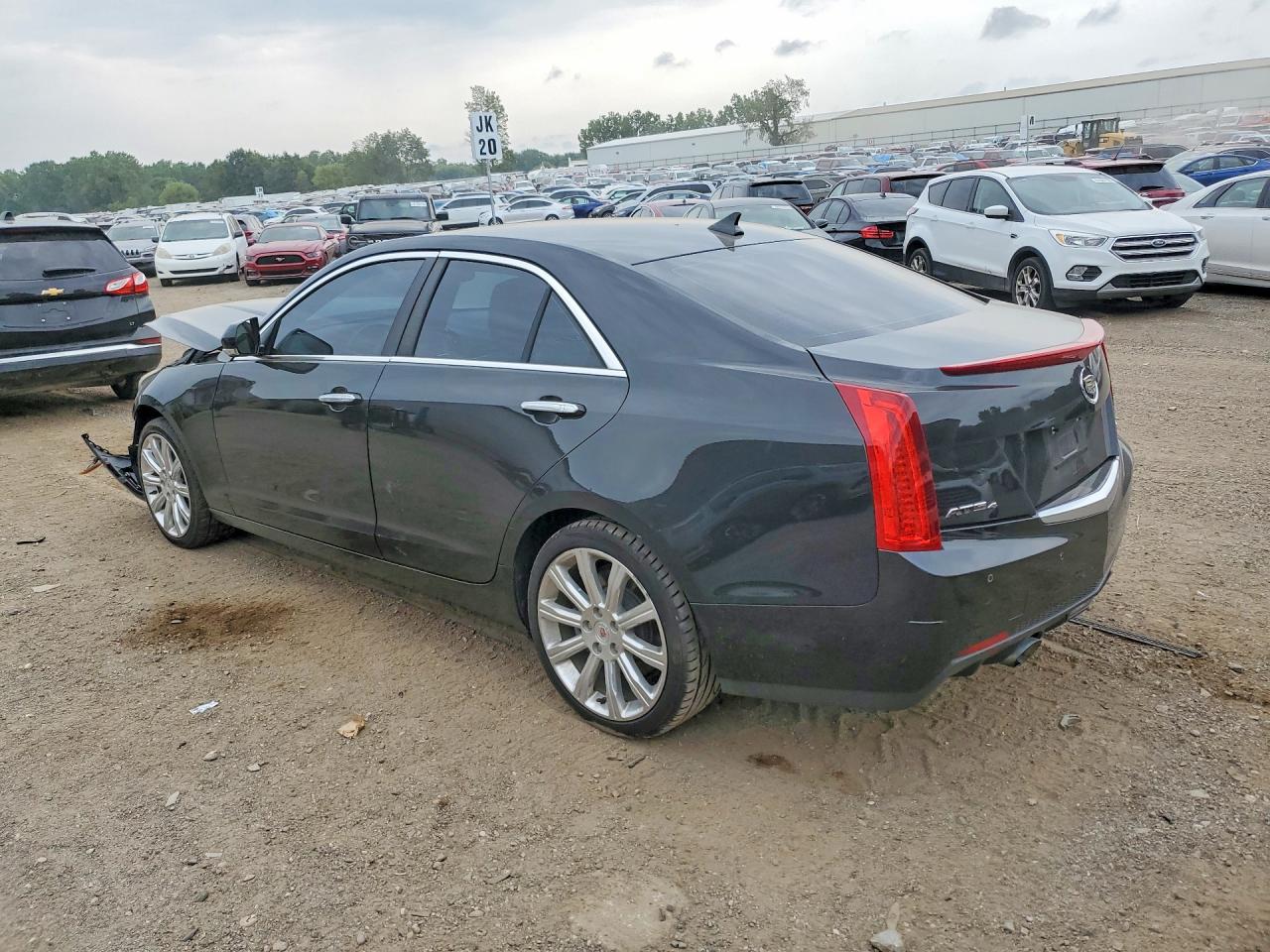 2013 Cadillac Ats Luxury Black vin: 1G6AH5SX8D0142917
