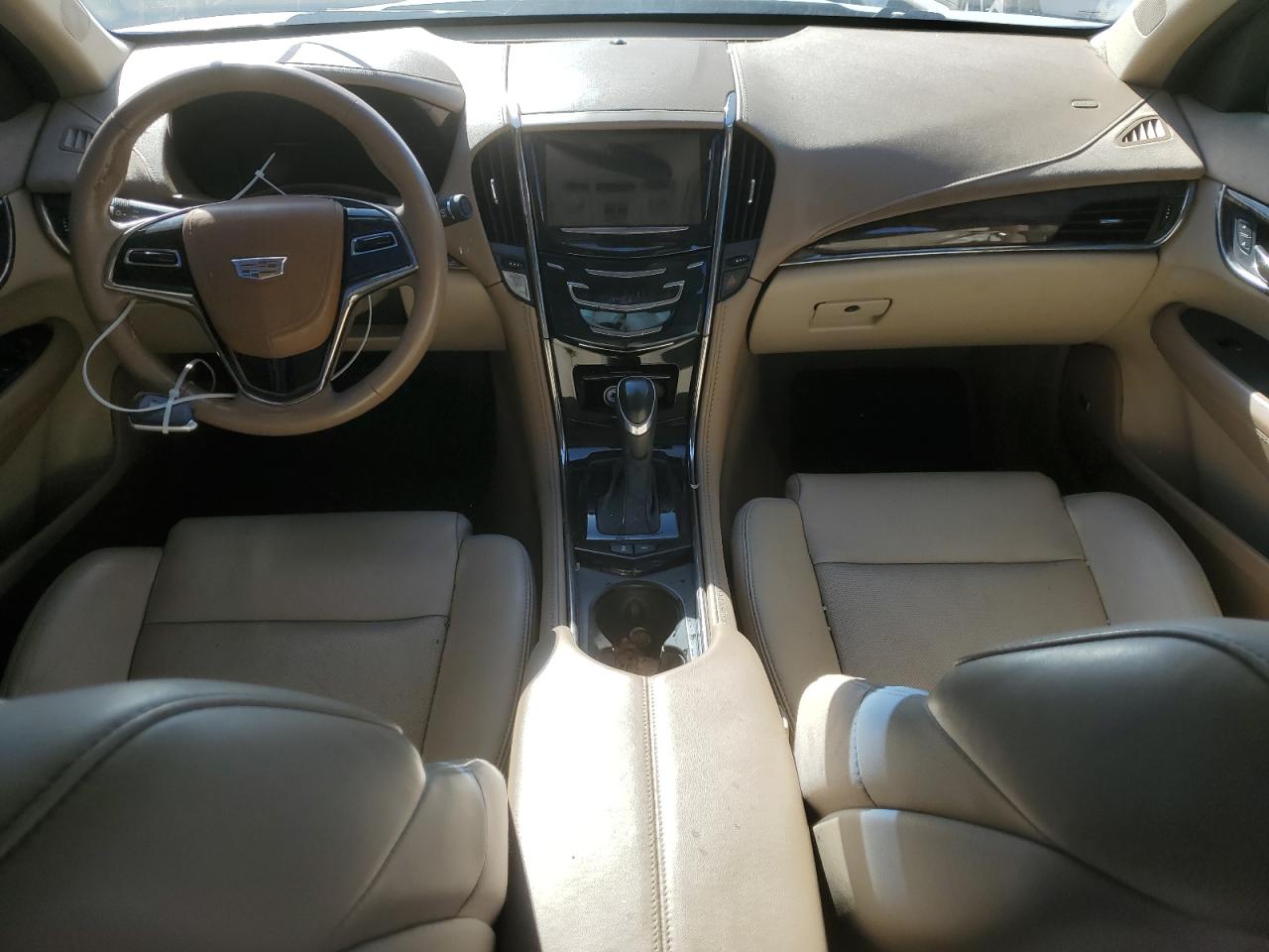 2015 Cadillac Ats Luxury Beige vin: 1G6AH5SXXF0134675