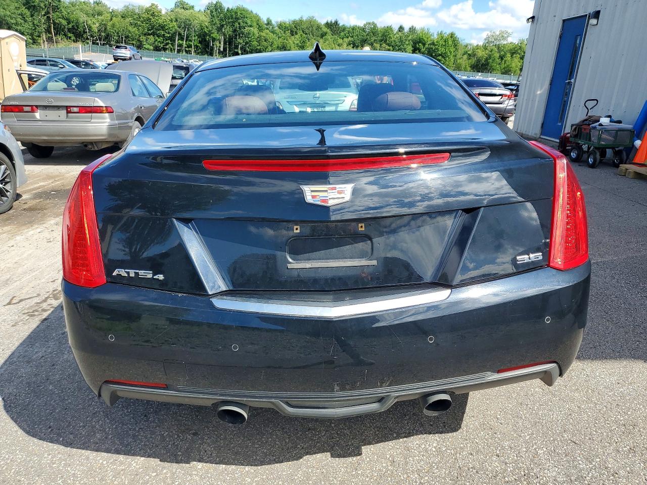 2015 Cadillac Ats Performance Black vin: 1G6AJ1R35F0110624
