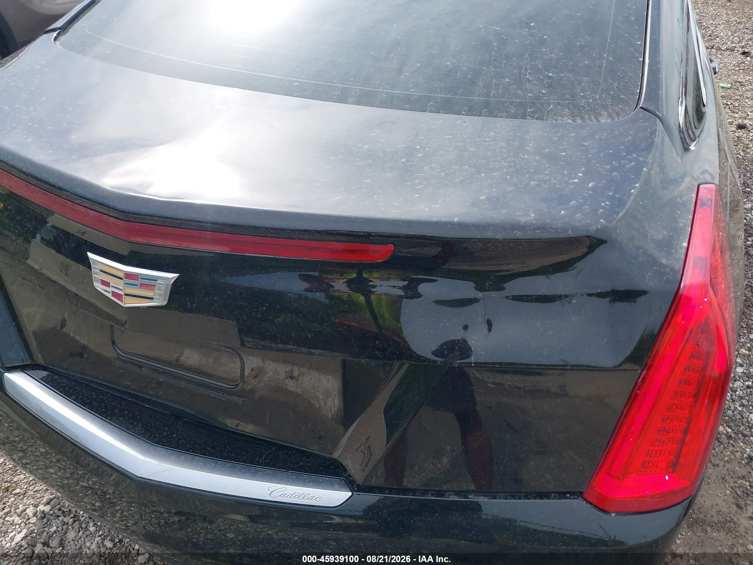 2015 Cadillac Ats Performance Black vin: 1G6AJ1R39F0109704