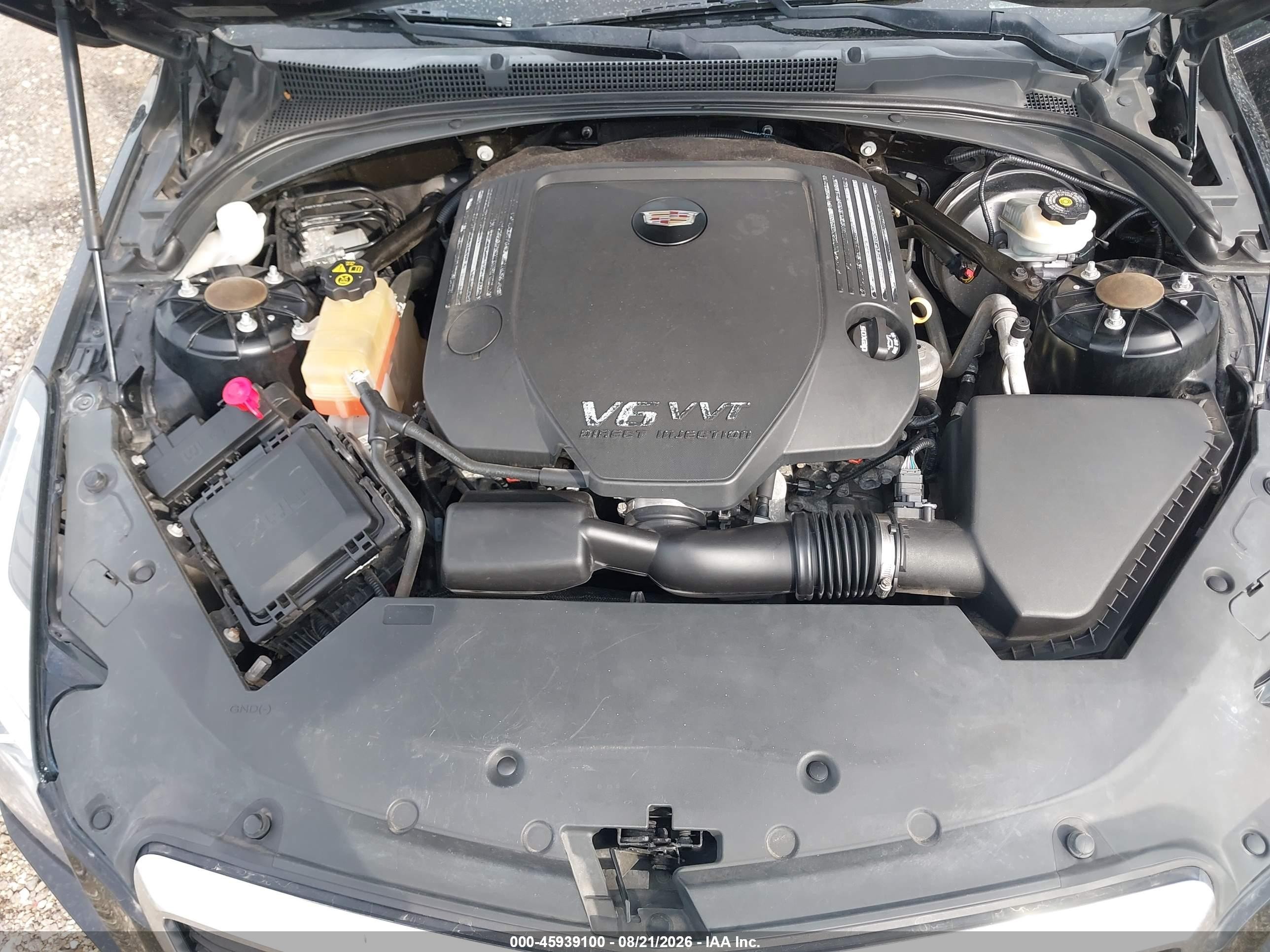 2015 Cadillac Ats Performance Black vin: 1G6AJ1R39F0109704
