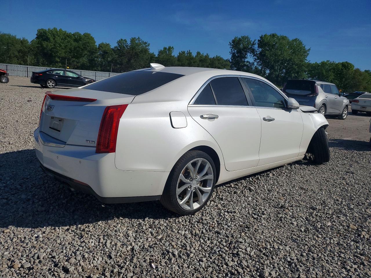 2015 Cadillac Ats Performance Белый vin: 1G6AJ5S32F0112400