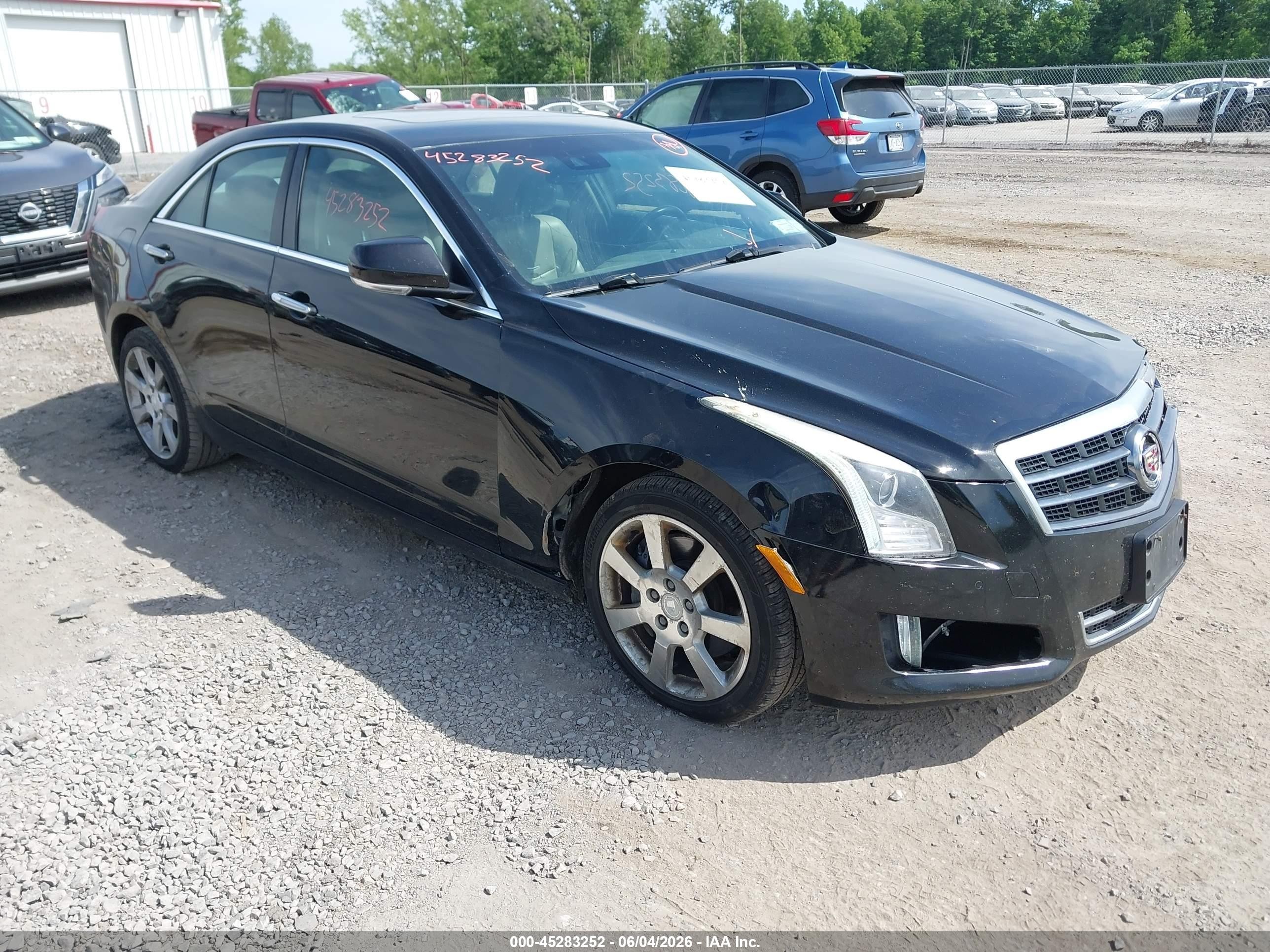 2013 Cadillac Ats Performance Black vin: 1G6AJ5S33D0156287