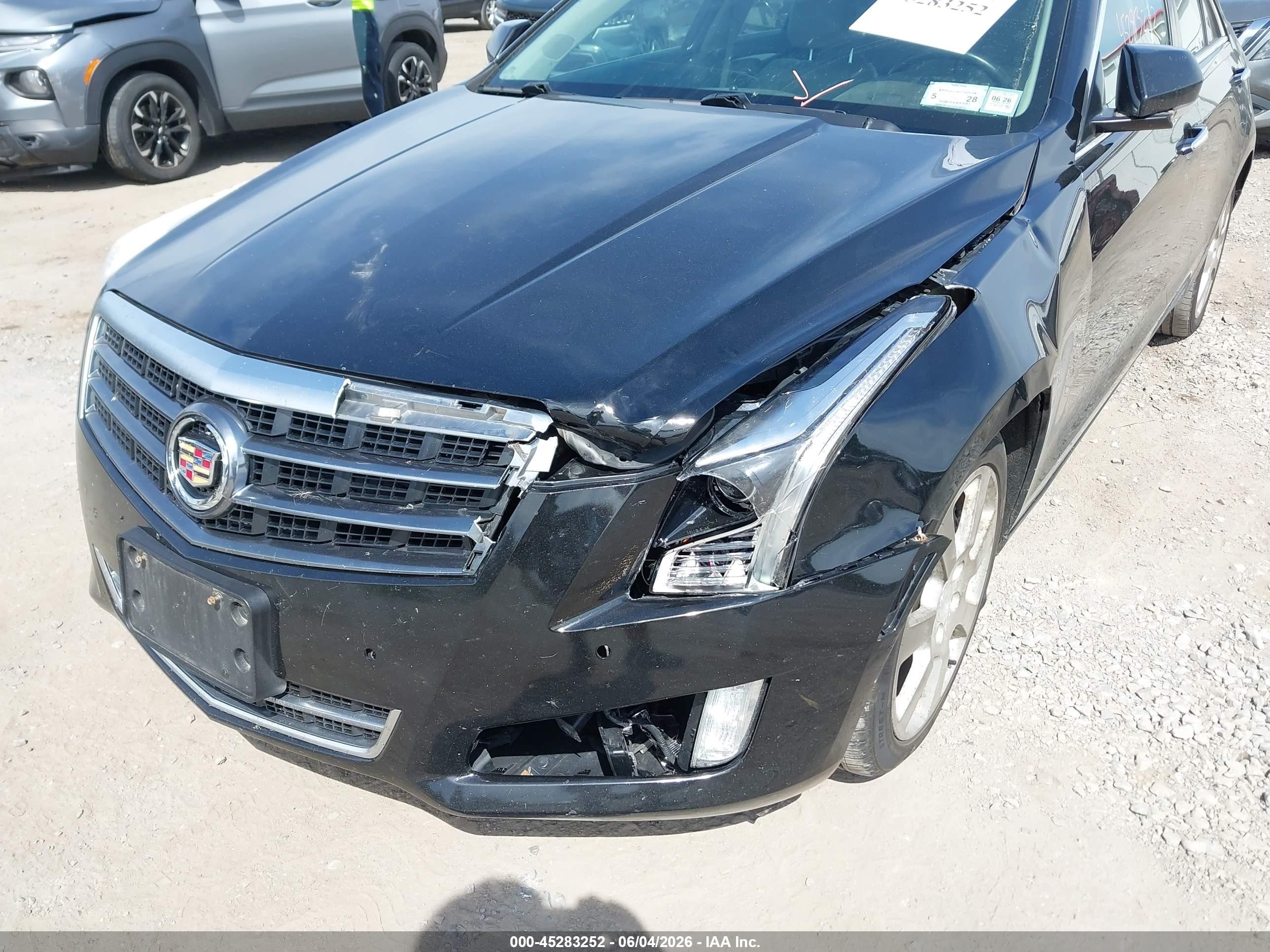 2013 Cadillac Ats Performance Black vin: 1G6AJ5S33D0156287