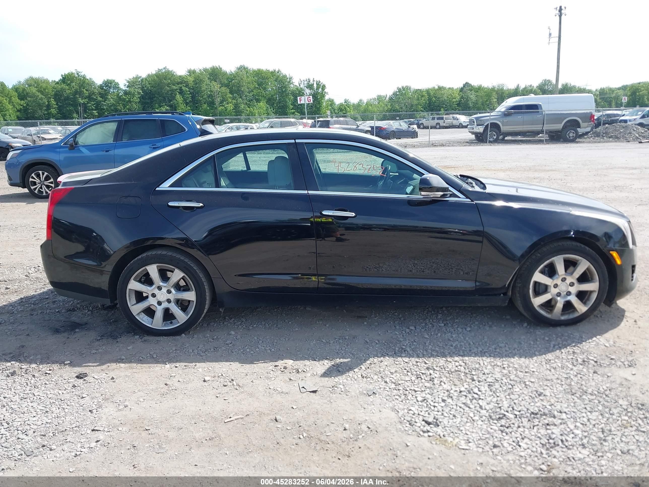 2013 Cadillac Ats Performance Black vin: 1G6AJ5S33D0156287