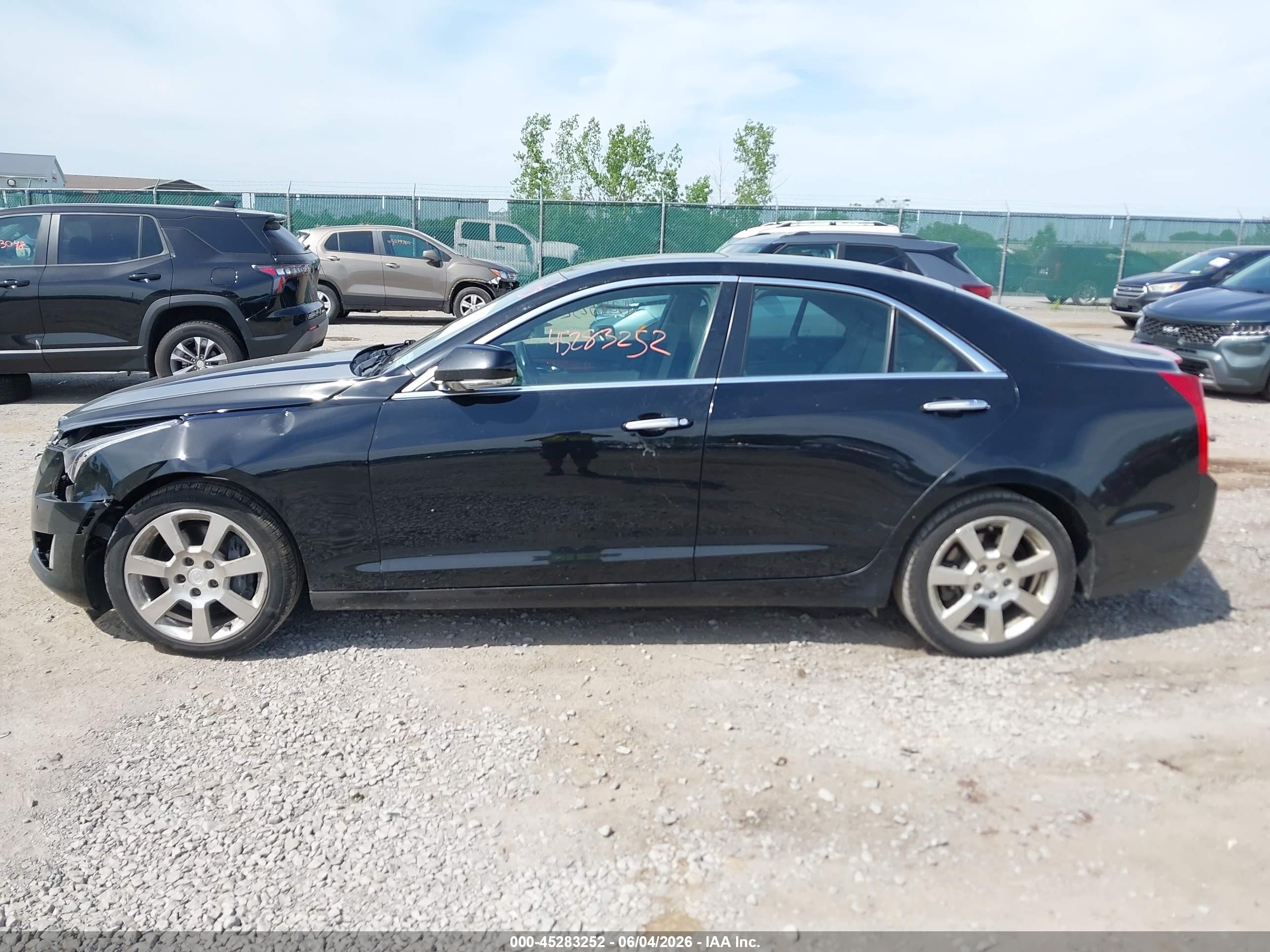 2013 Cadillac Ats Performance Black vin: 1G6AJ5S33D0156287