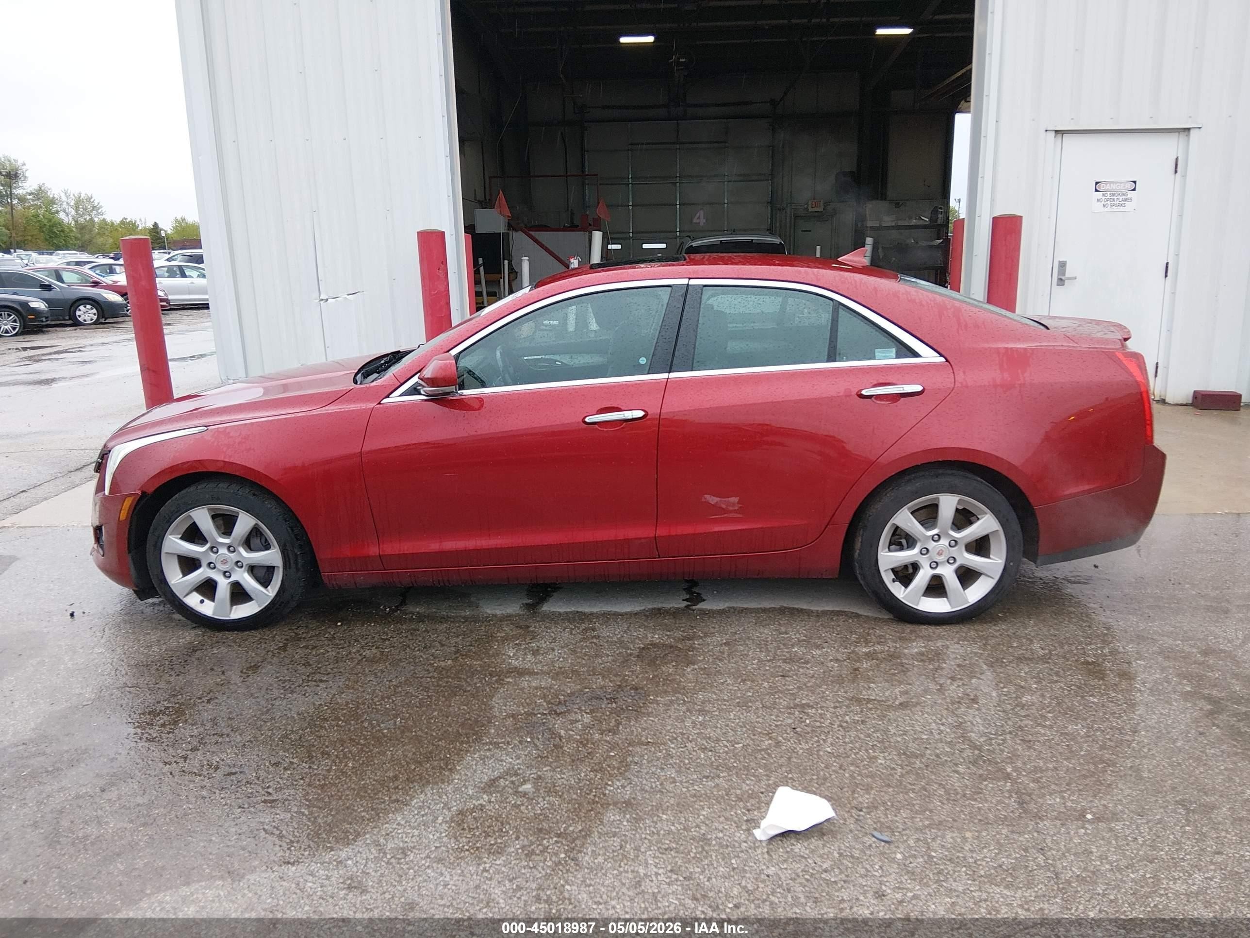 2014 Cadillac Ats Performance Красный vin: 1G6AJ5S33E0107432