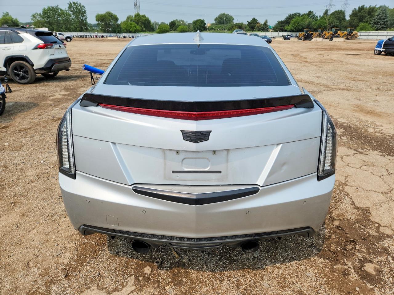 2015 Cadillac Ats Performance Silver vin: 1G6AJ5S38F0142341