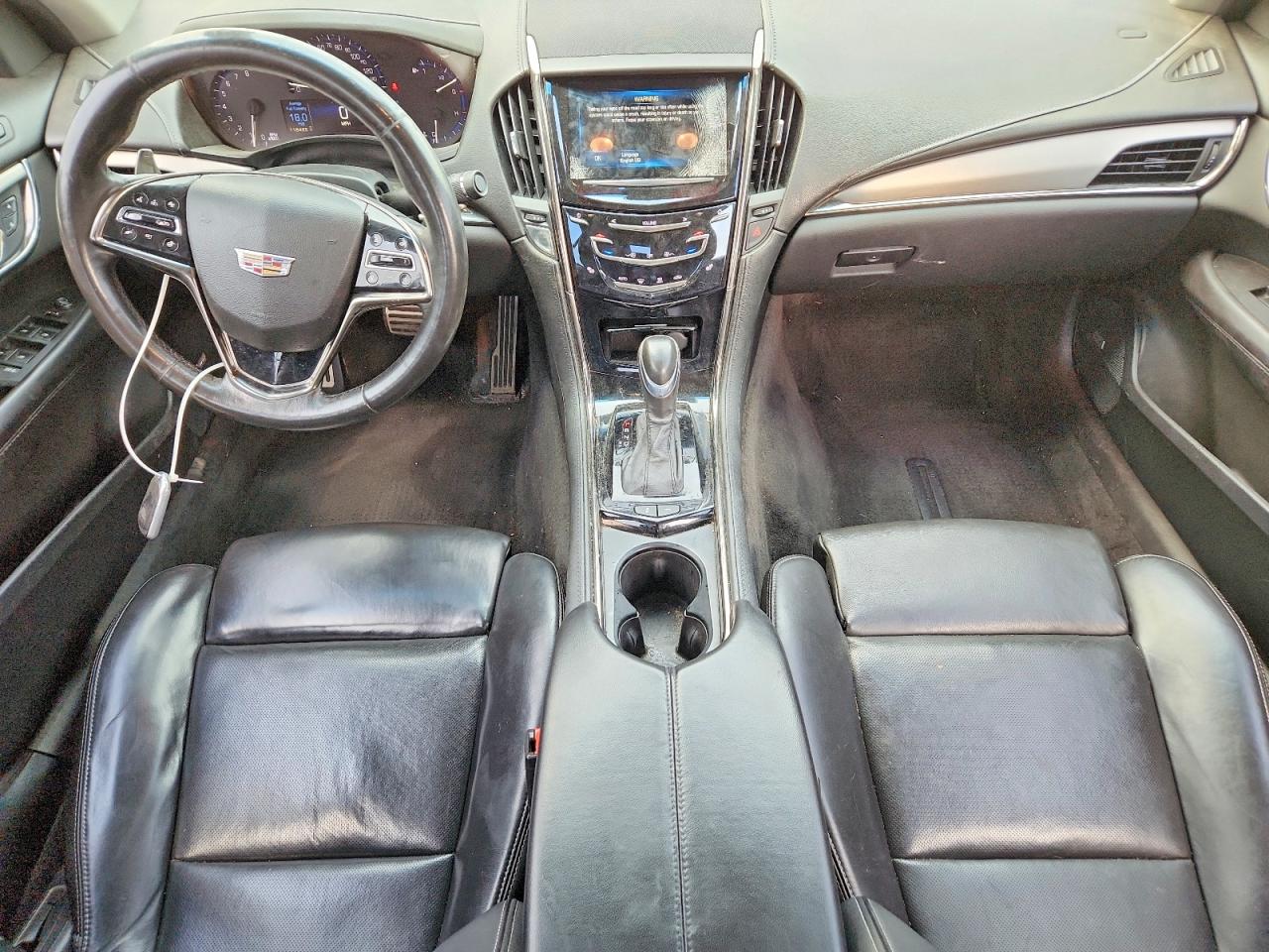 2015 Cadillac Ats Performance Silver vin: 1G6AJ5S38F0142341