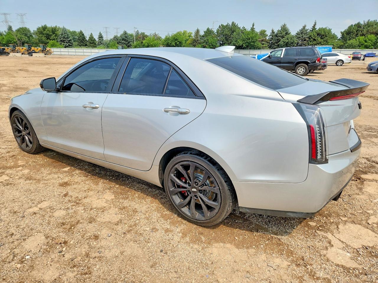 2015 Cadillac Ats Performance Silver vin: 1G6AJ5S38F0142341
