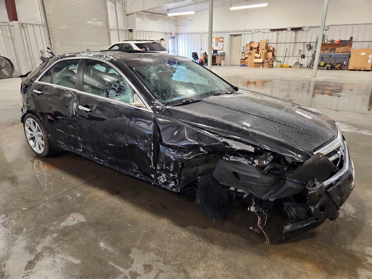 2013 Cadillac Ats Performance Black vin: 1G6AJ5SX0D0154645
