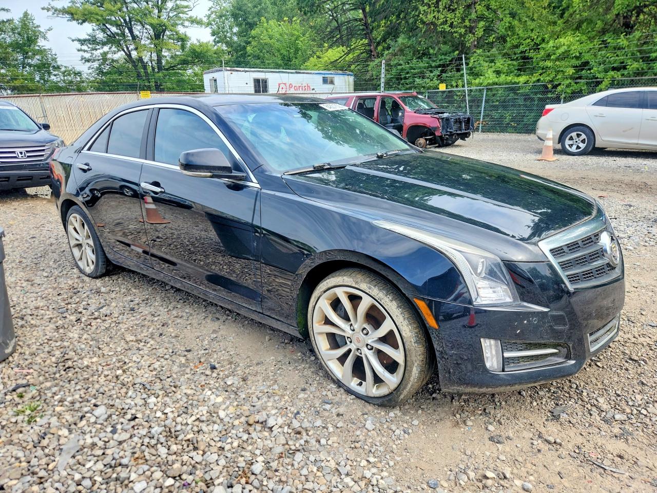 2013 Cadillac Ats Performance Black vin: 1G6AJ5SX1D0138891