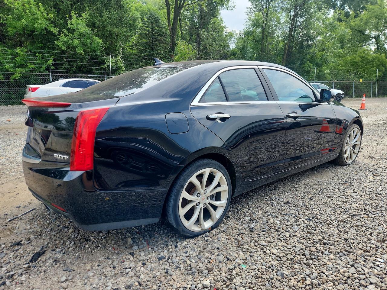 2013 Cadillac Ats Performance Black vin: 1G6AJ5SX1D0138891