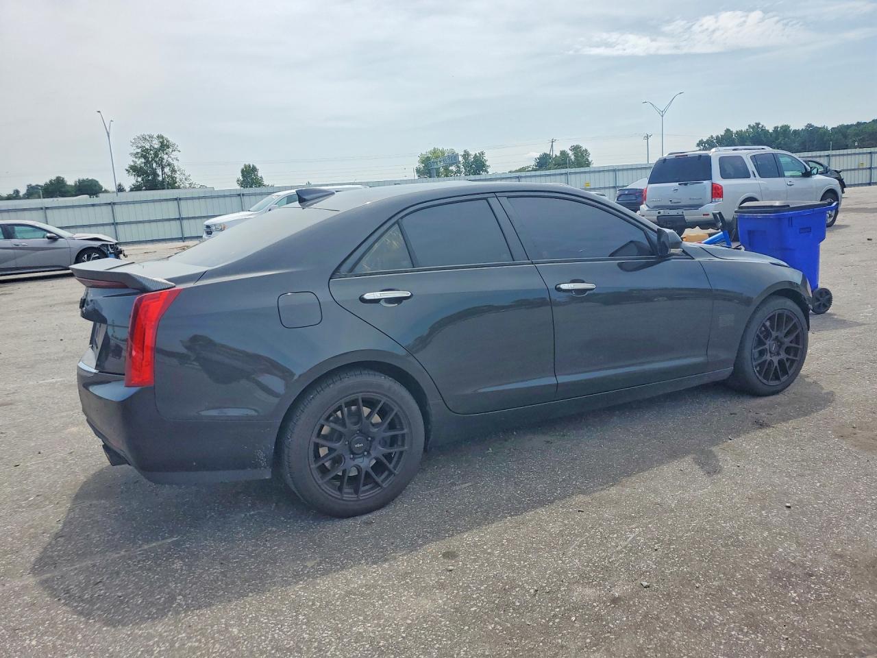 2015 Cadillac Ats Performance Black vin: 1G6AJ5SX1F0121608