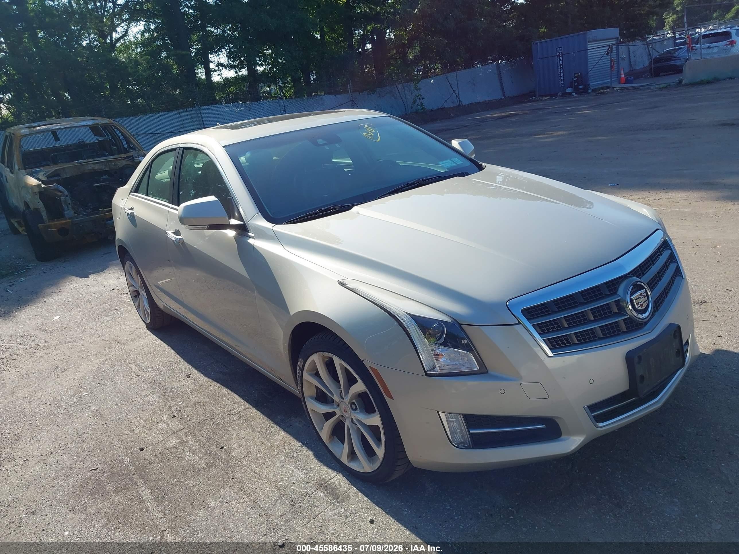 2013 Cadillac Ats Performance Beige vin: 1G6AJ5SX2D0169292