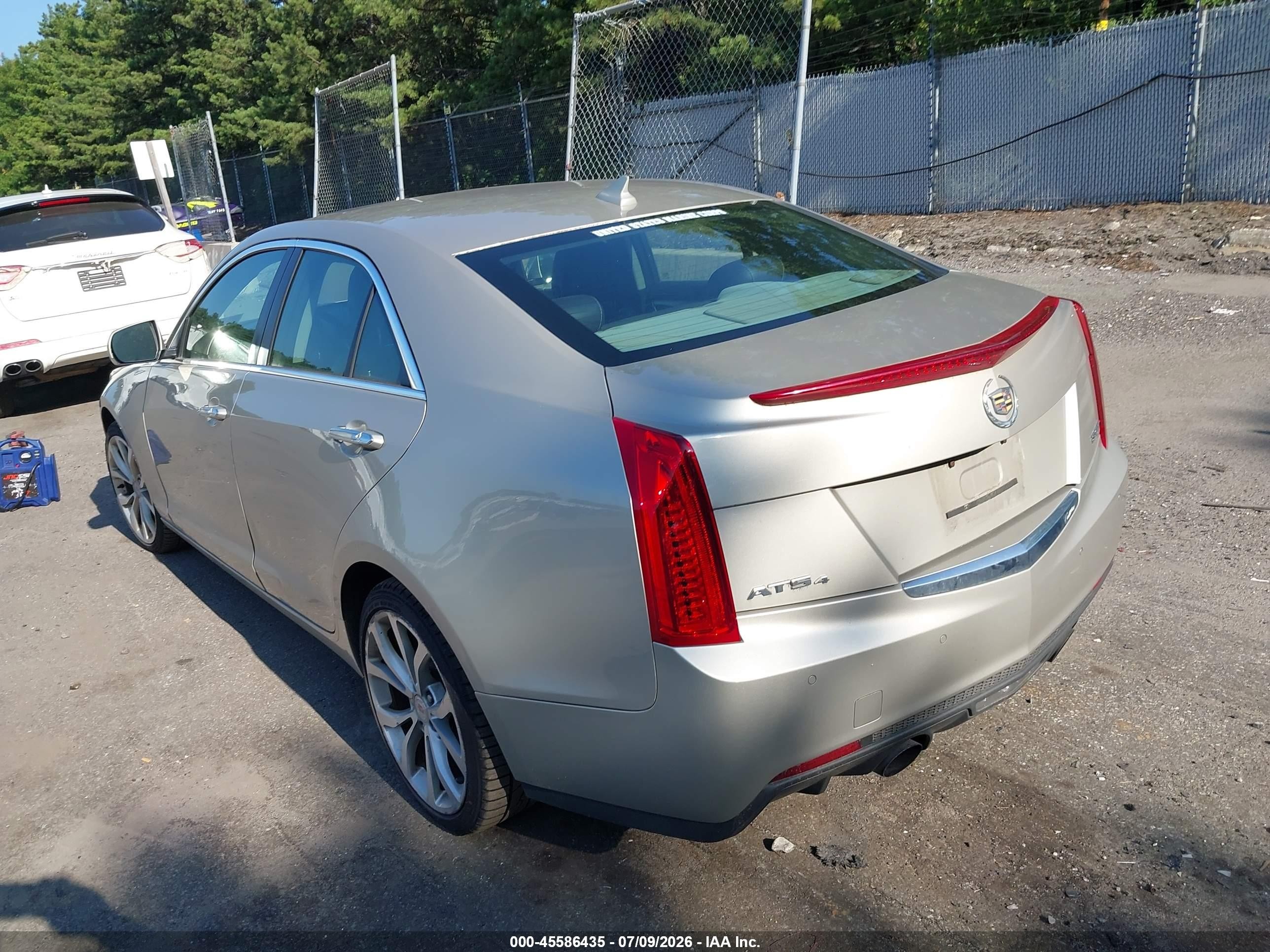 2013 Cadillac Ats Performance Beige vin: 1G6AJ5SX2D0169292