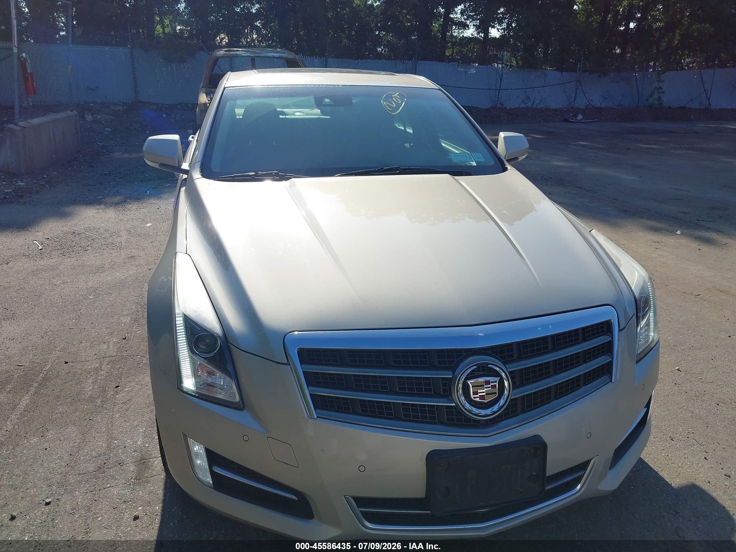2013 Cadillac Ats Performance Beige vin: 1G6AJ5SX2D0169292