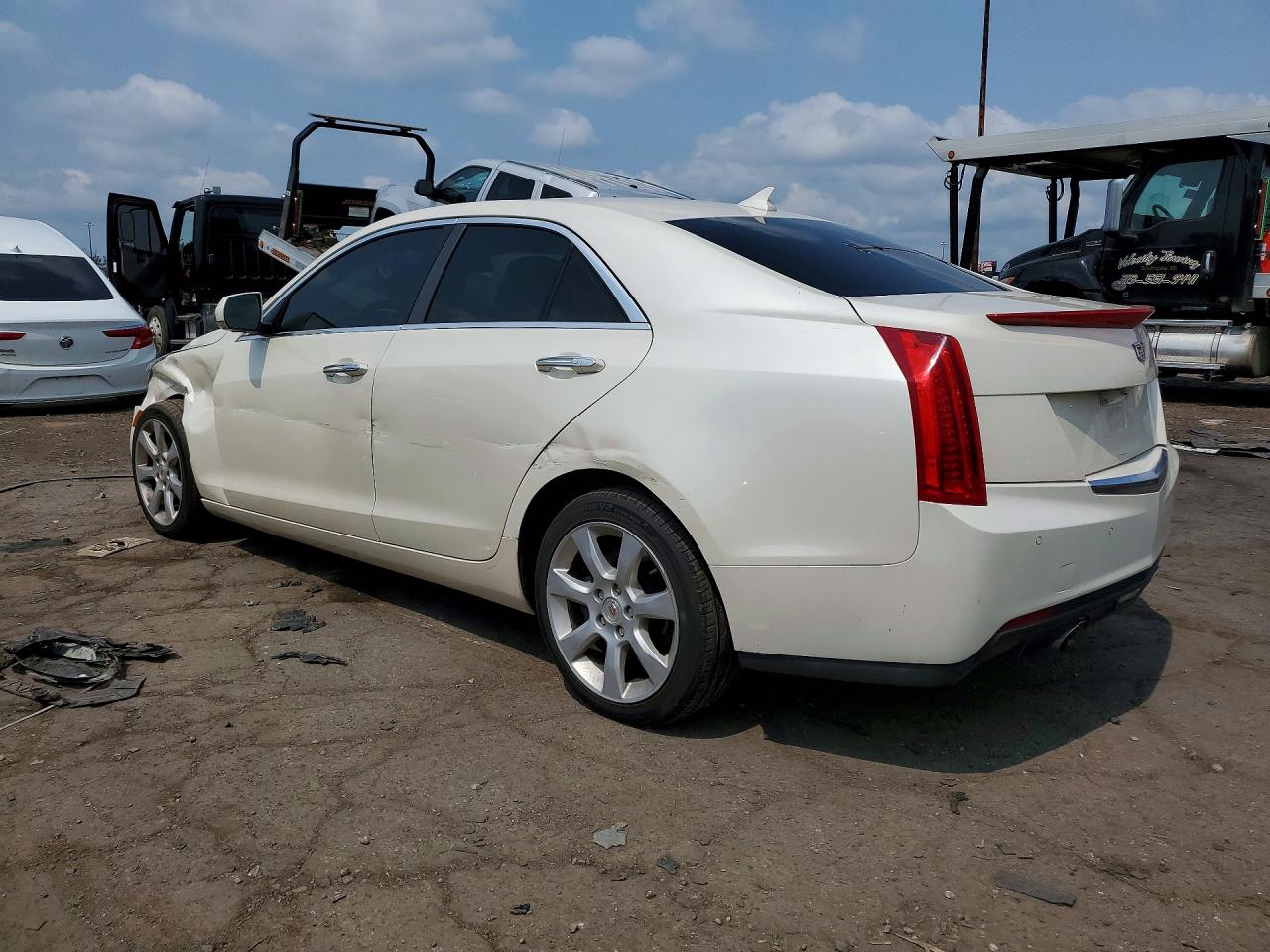 2014 Cadillac Ats Performance Белый vin: 1G6AJ5SX2E0152977