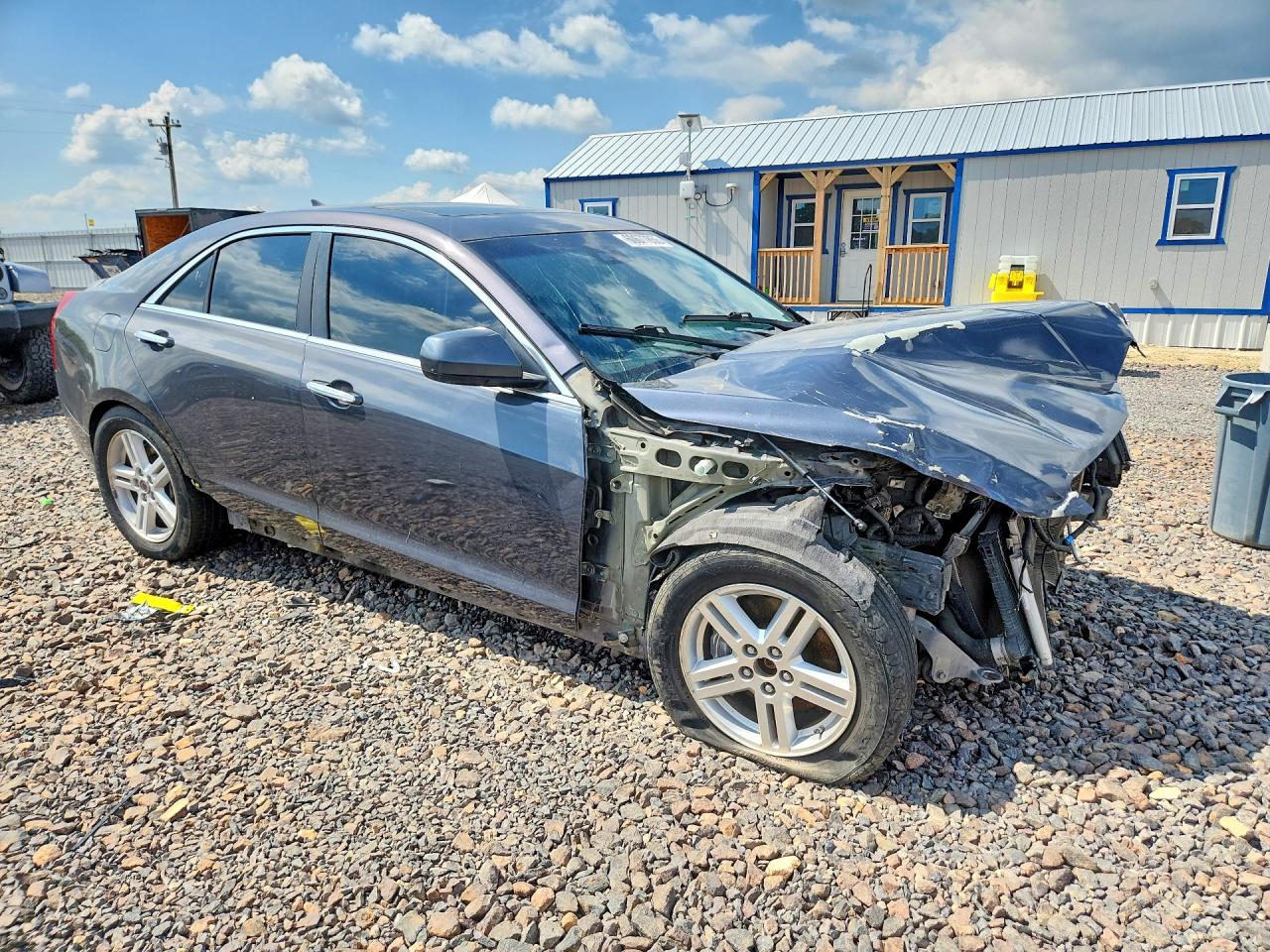 2013 Cadillac Ats Performance Gray vin: 1G6AJ5SX3D0150279