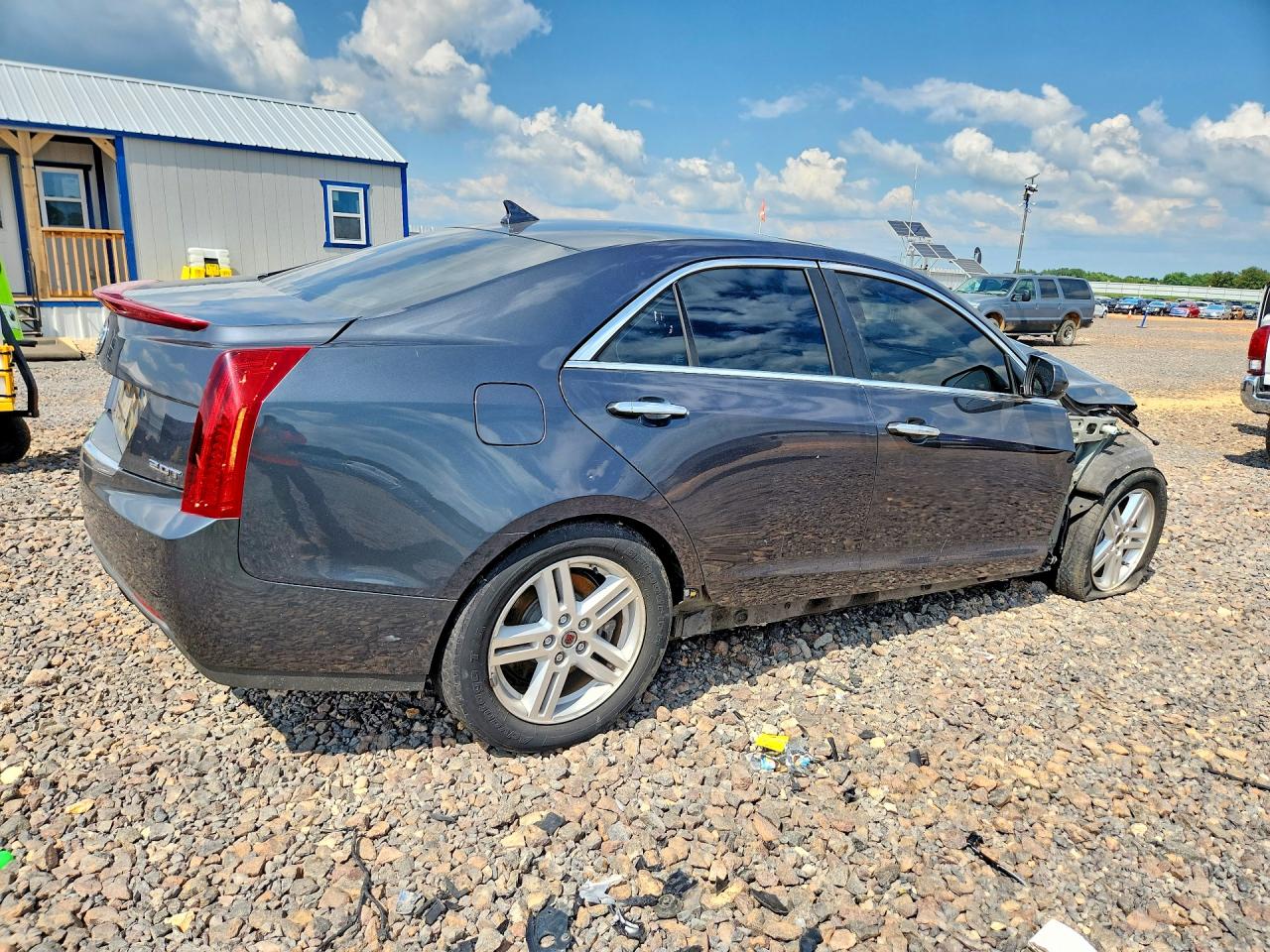 2013 Cadillac Ats Performance Gray vin: 1G6AJ5SX3D0150279