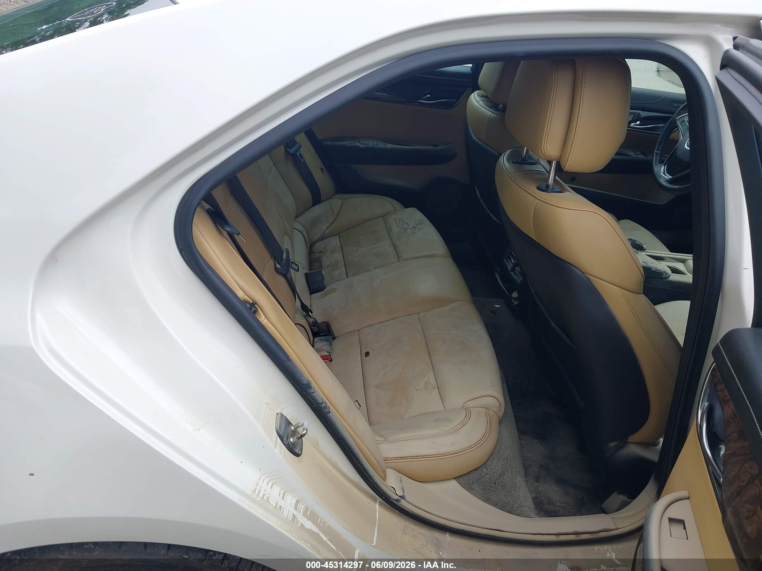 2013 Cadillac Ats Performance White vin: 1G6AJ5SX5D0152969