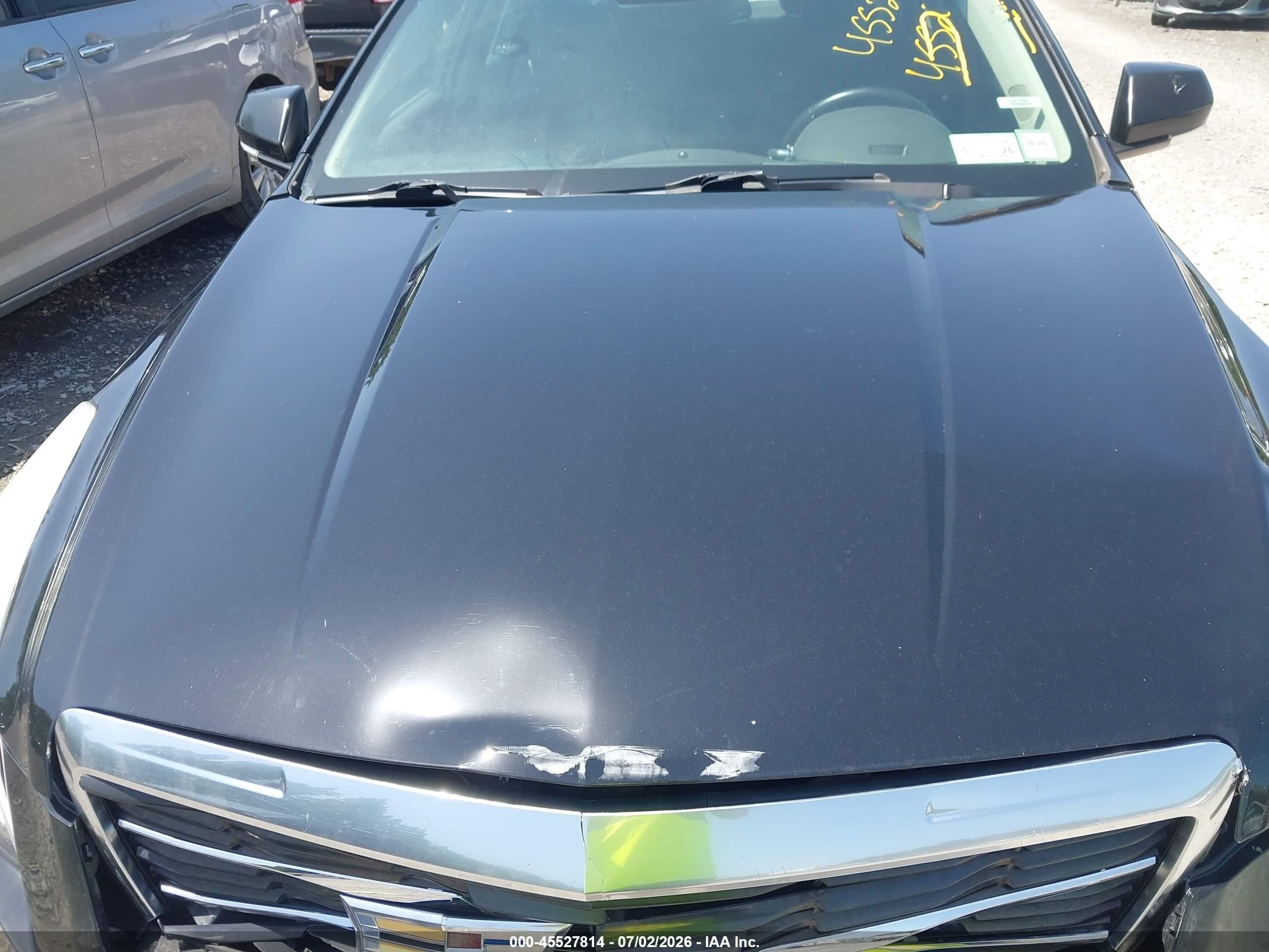 2015 Cadillac Ats Performance Black vin: 1G6AJ5SX5F0119148