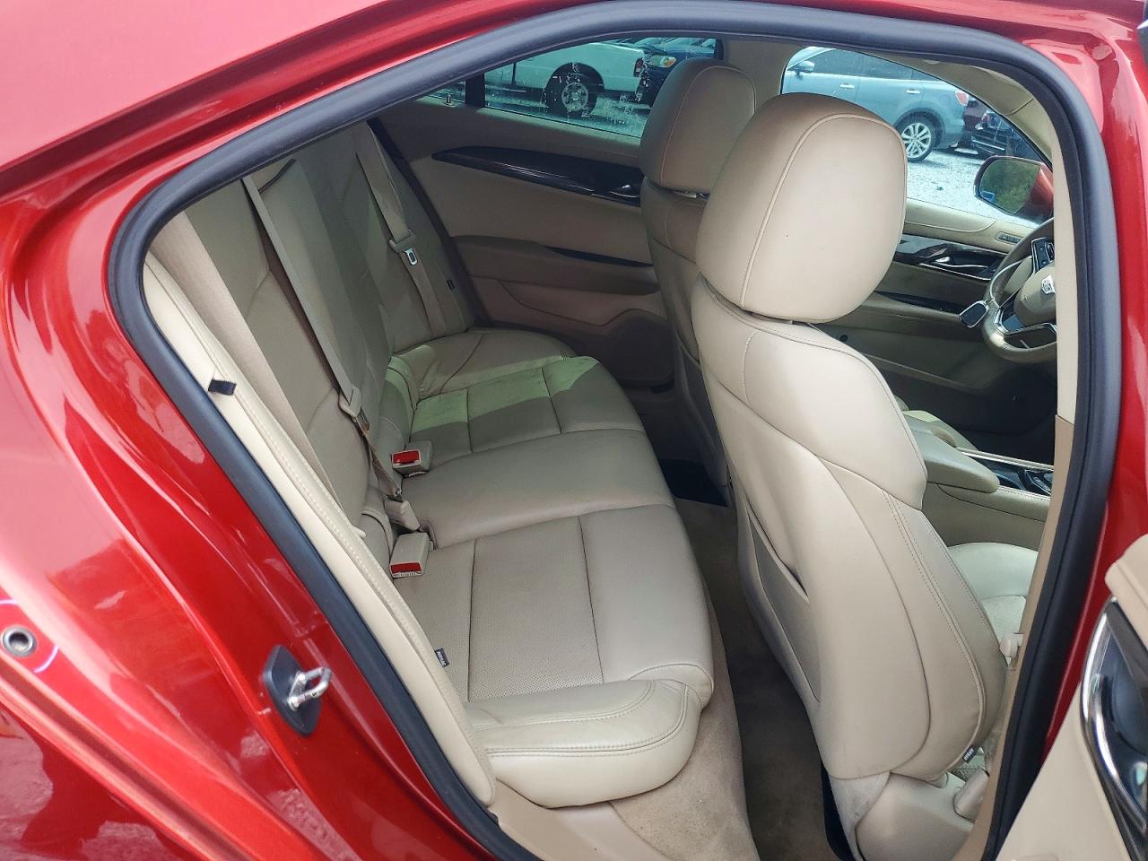 2015 Cadillac Ats Performance Red vin: 1G6AJ5SX9F0107035