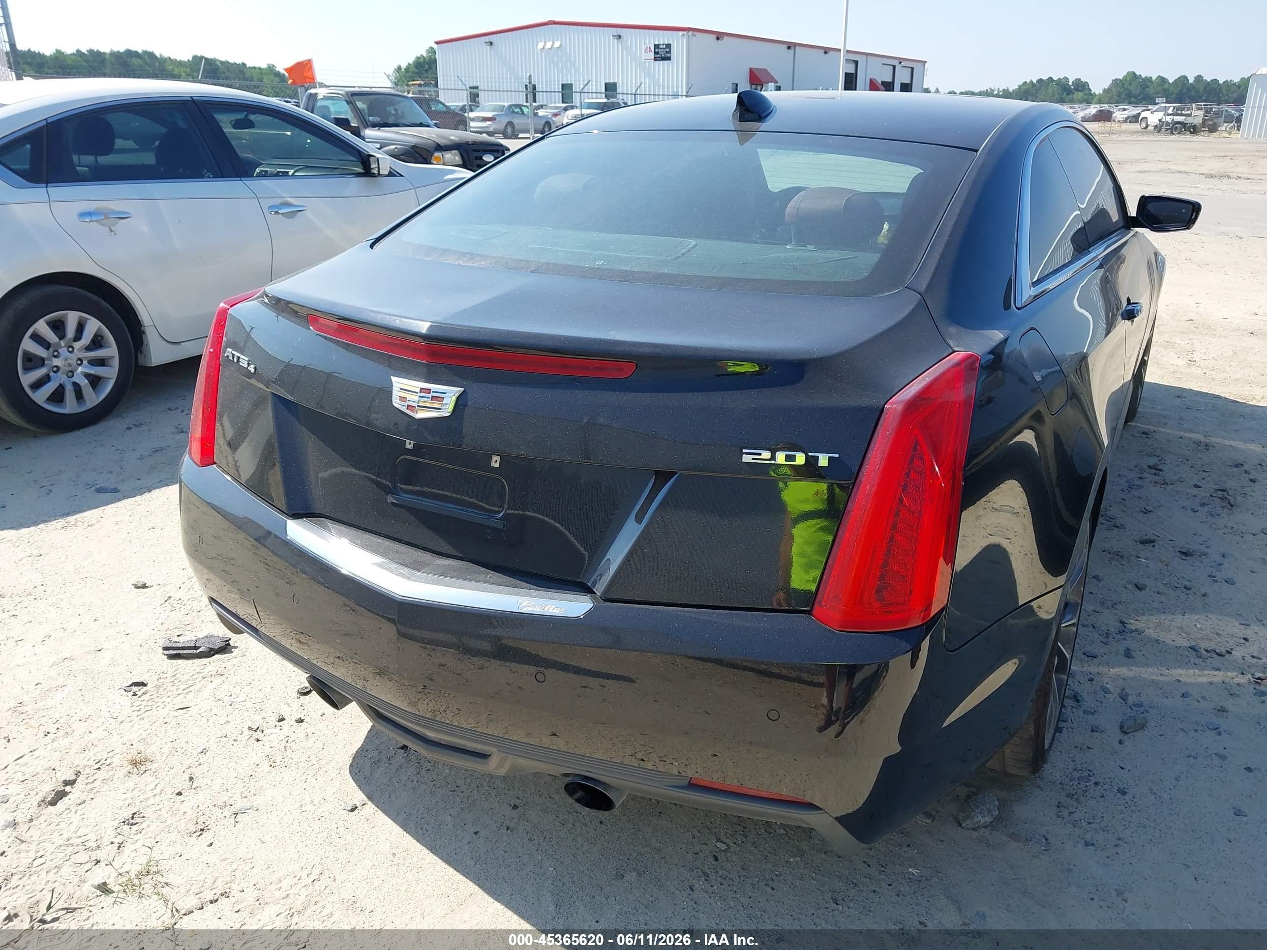 2016 Cadillac Ats Premium Collection Black vin: 1G6AL1RX6G0101638
