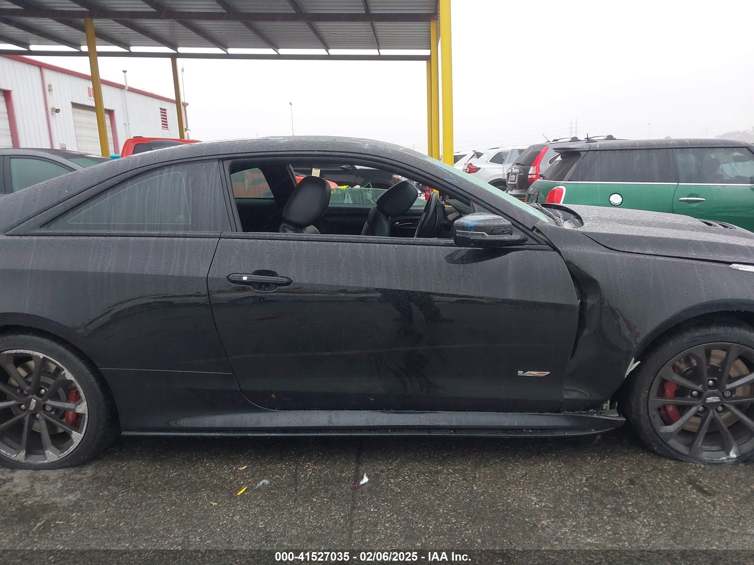 2019 Cadillac Ats-v   Black vin: 1G6AL1RY7K0126923