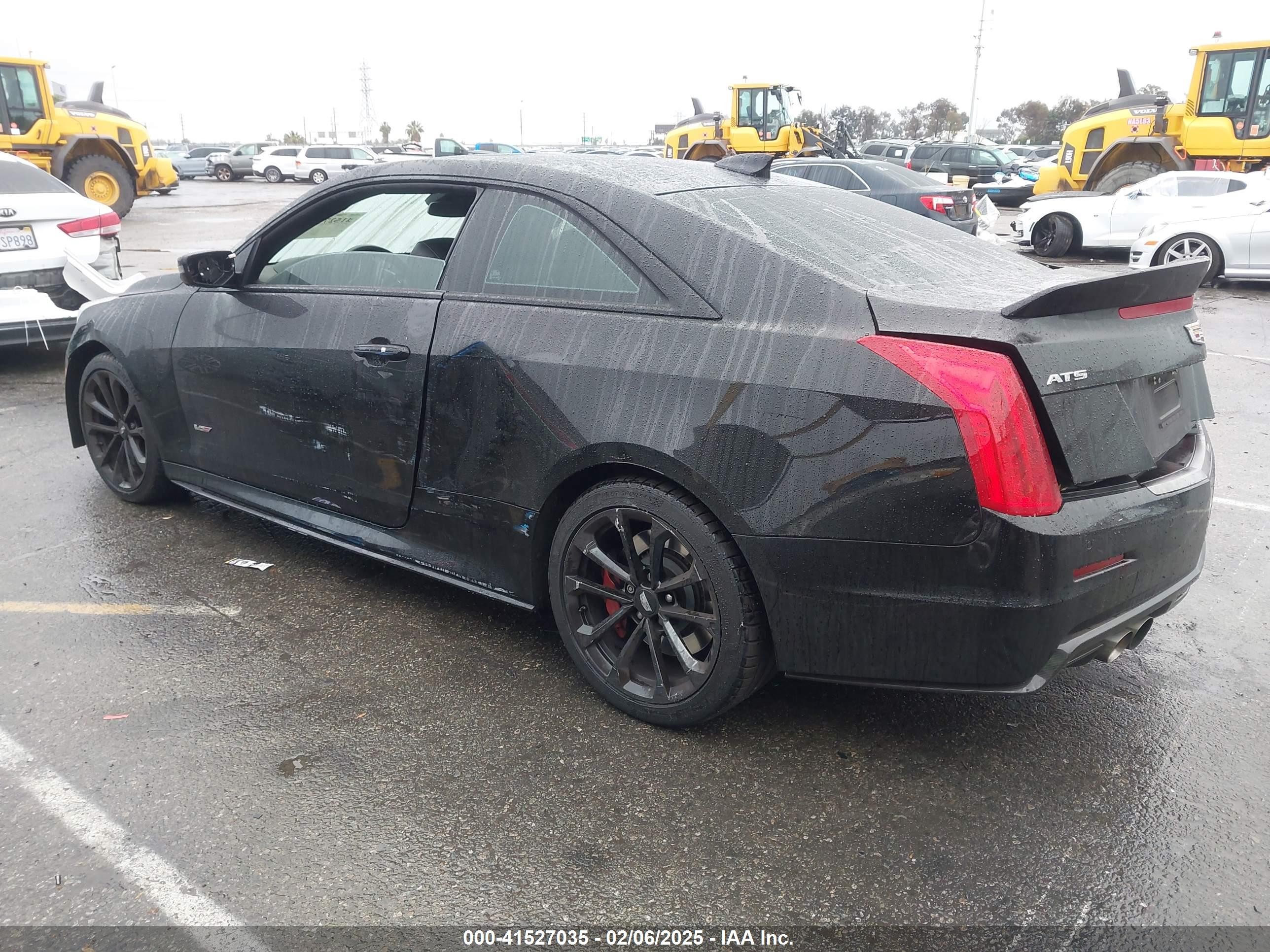 2019 Cadillac Ats-v   Black vin: 1G6AL1RY7K0126923