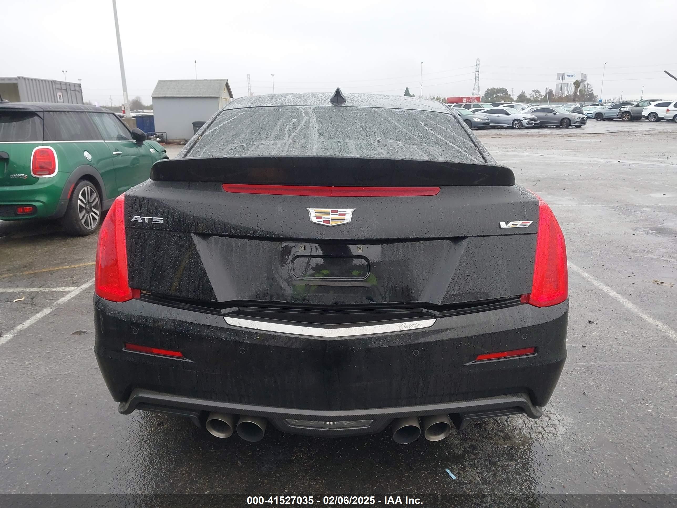 2019 Cadillac Ats-v   Black vin: 1G6AL1RY7K0126923