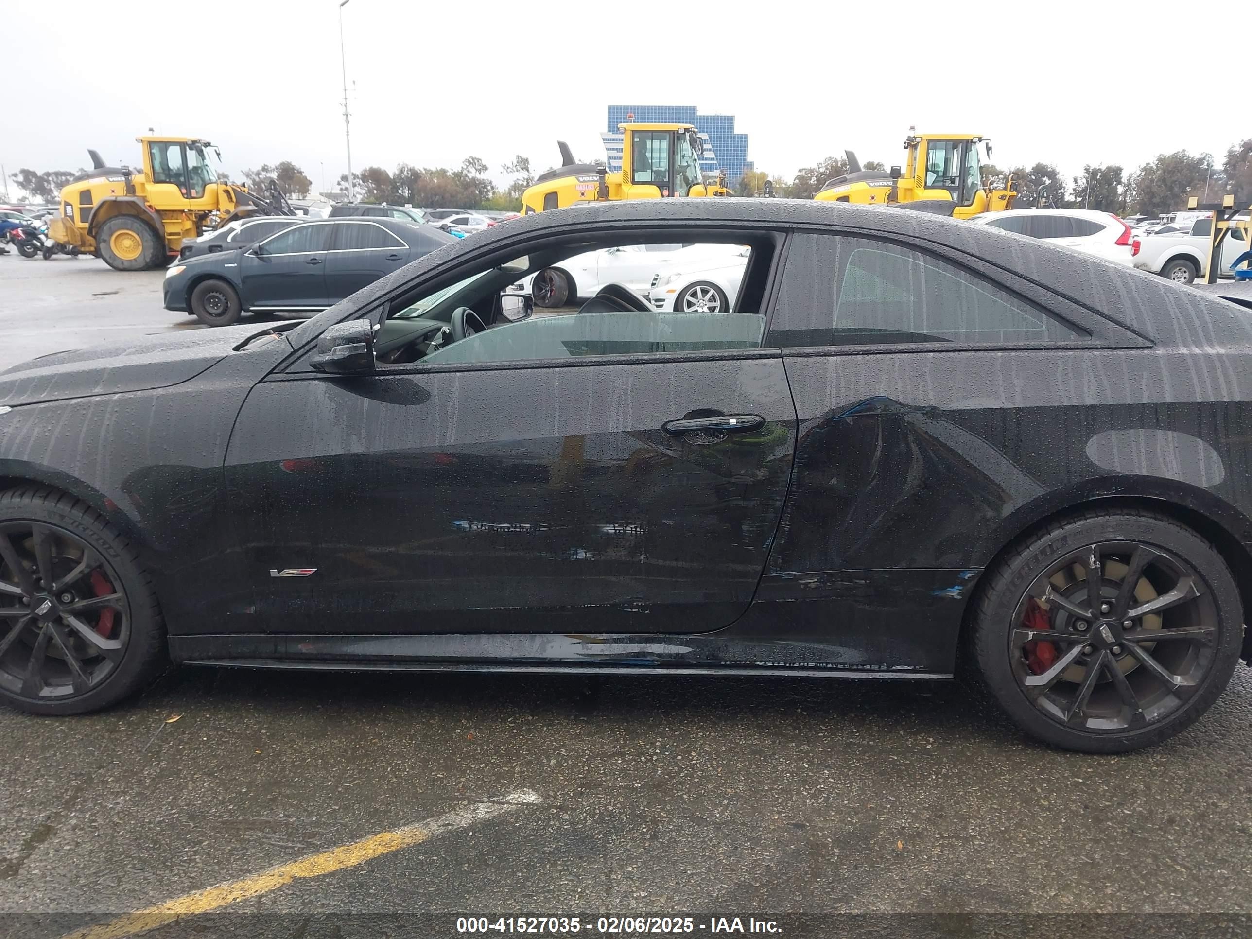 2019 Cadillac Ats-v   Black vin: 1G6AL1RY7K0126923