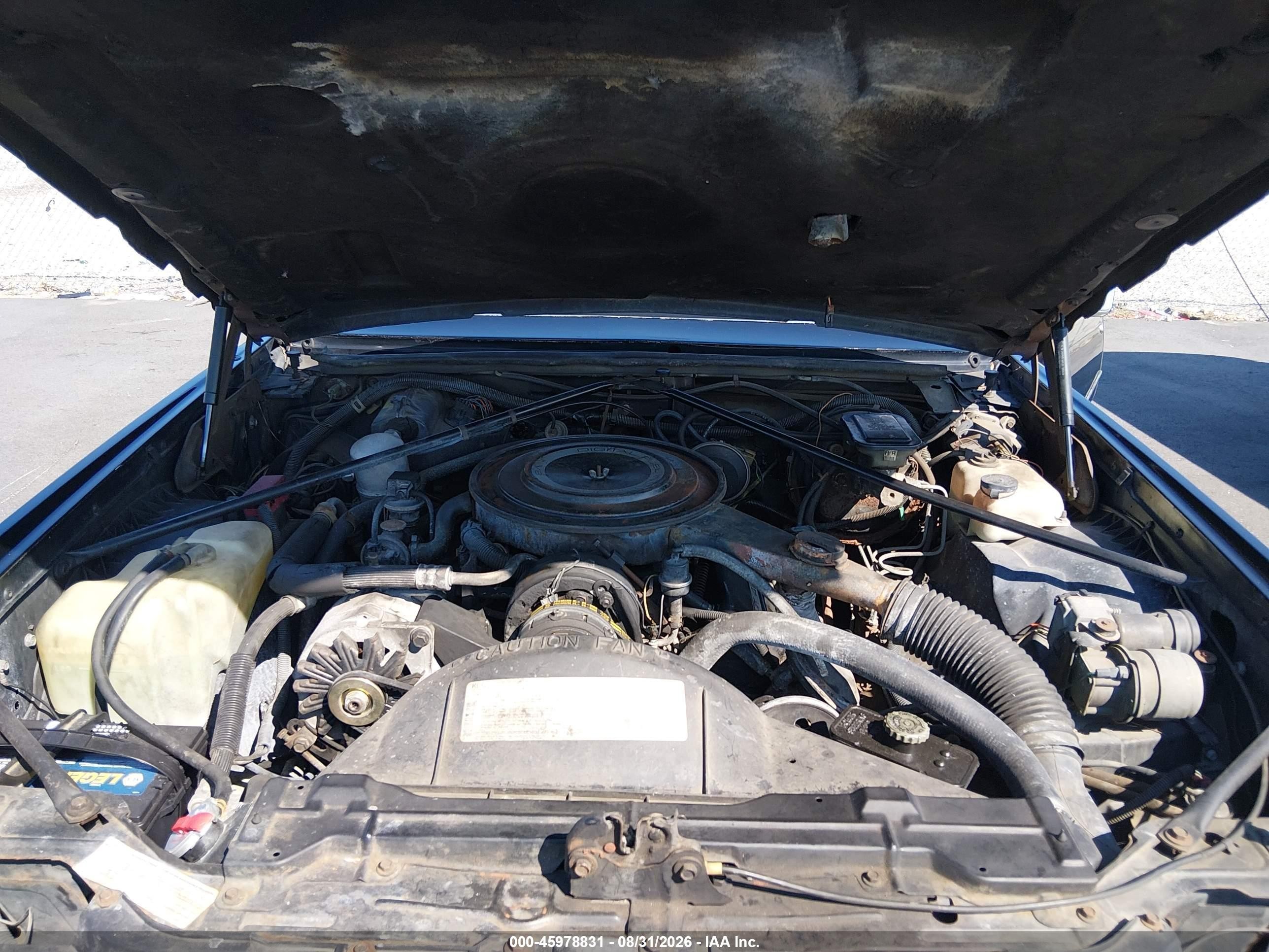 1984 Cadillac Eldorado Black vin: 1G6AL578XEE640508