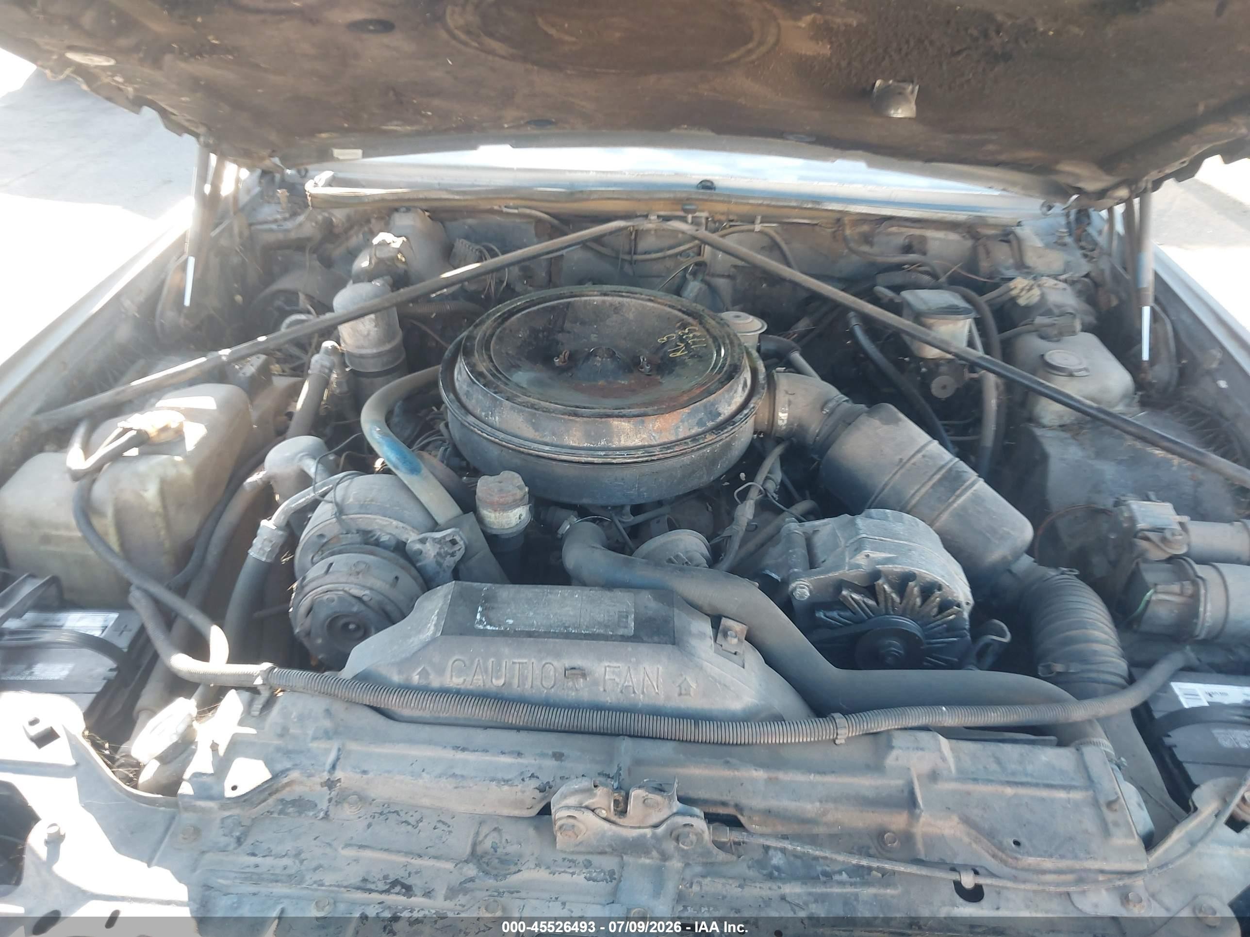 1981 Cadillac Eldorado   Серый vin: 1G6AL57N3BE613975