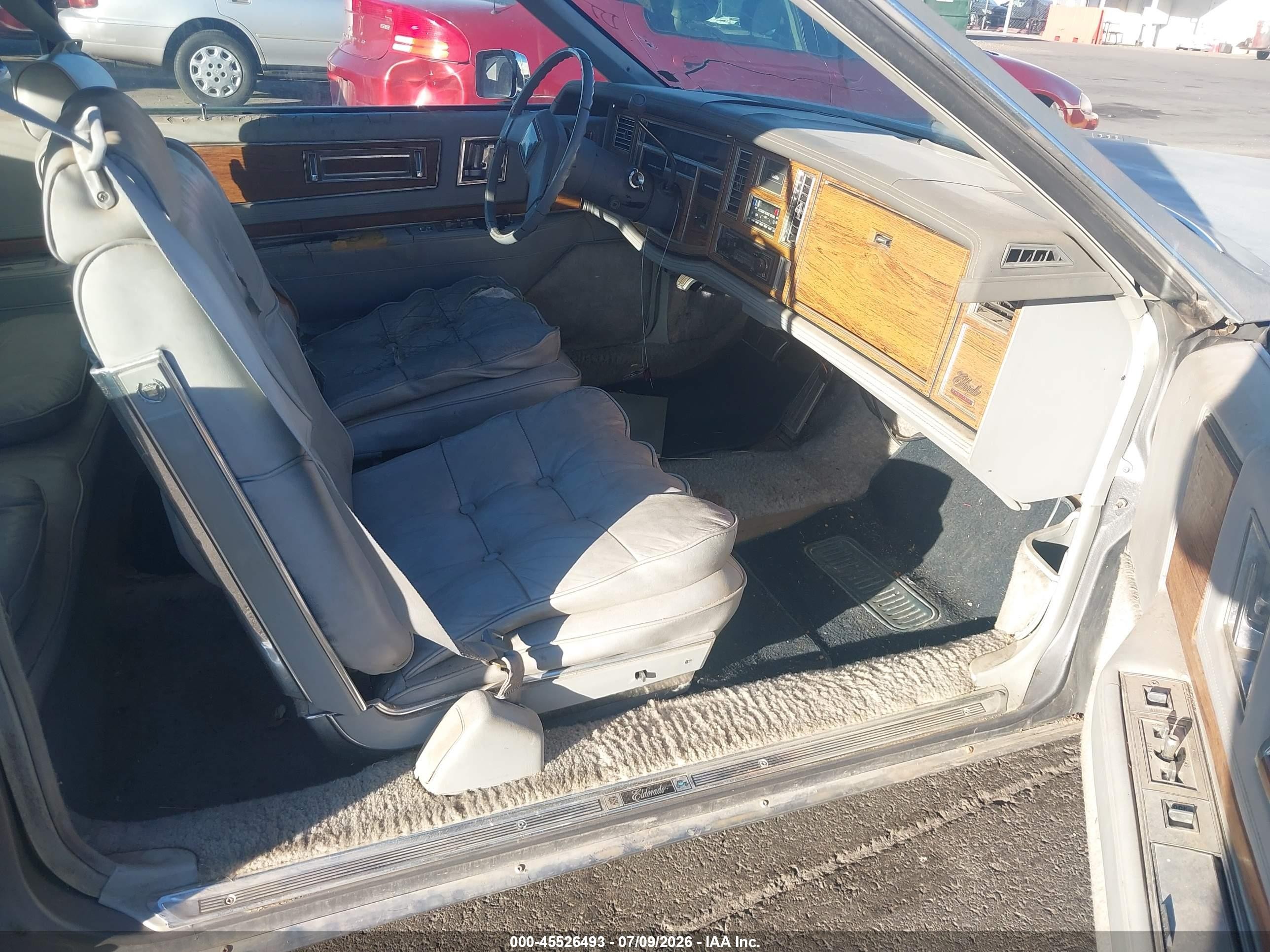 1981 Cadillac Eldorado   Серый vin: 1G6AL57N3BE613975
