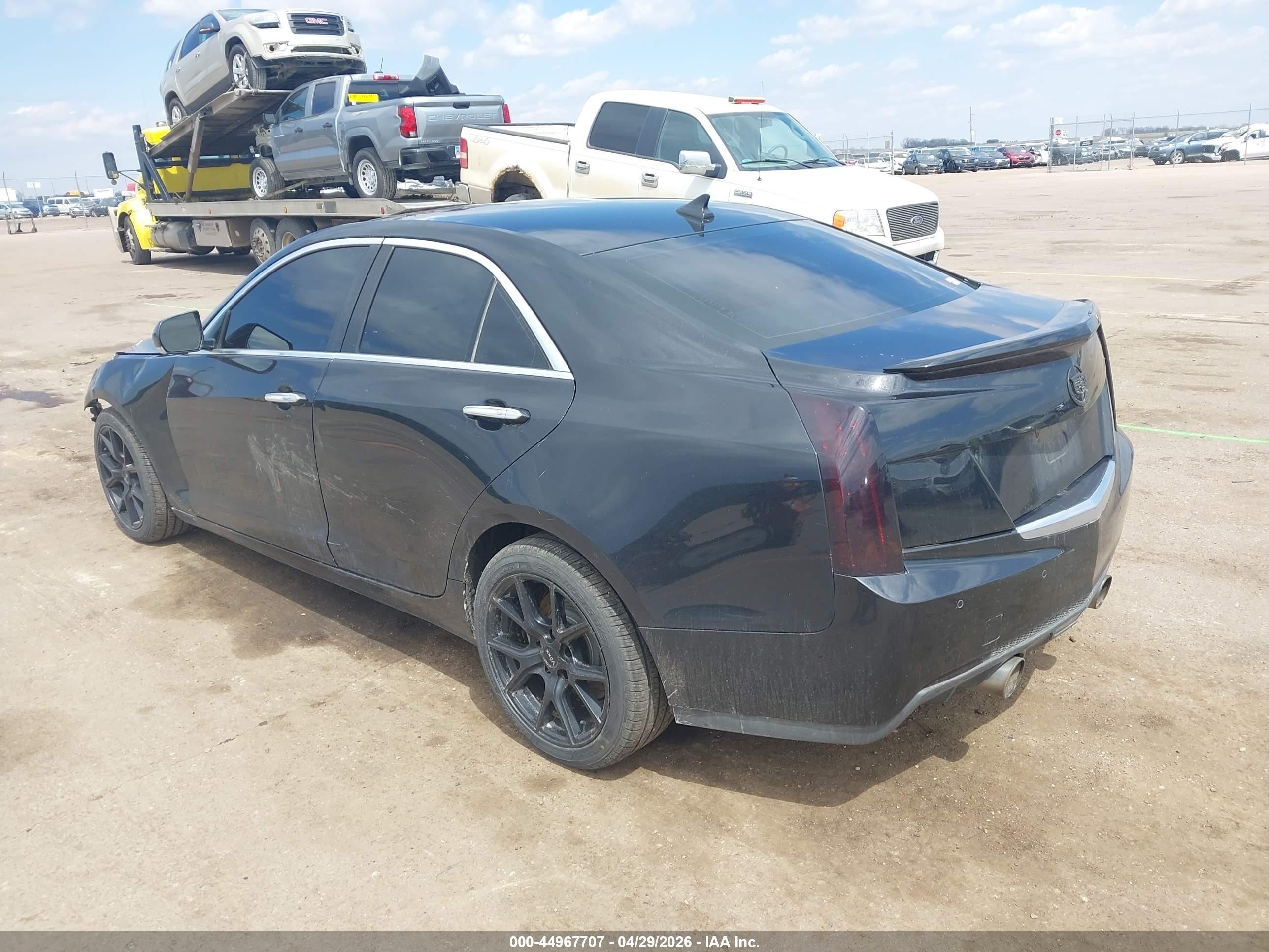 2014 Cadillac Ats Premium Black vin: 1G6AL5S31E0112865